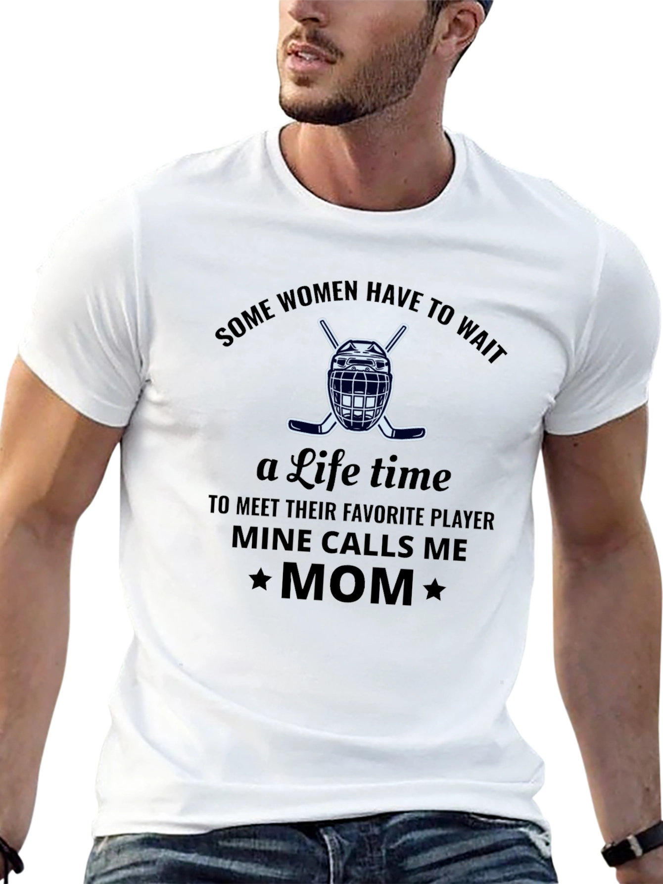 Hockey Mom T-Shirt - Favorite Player