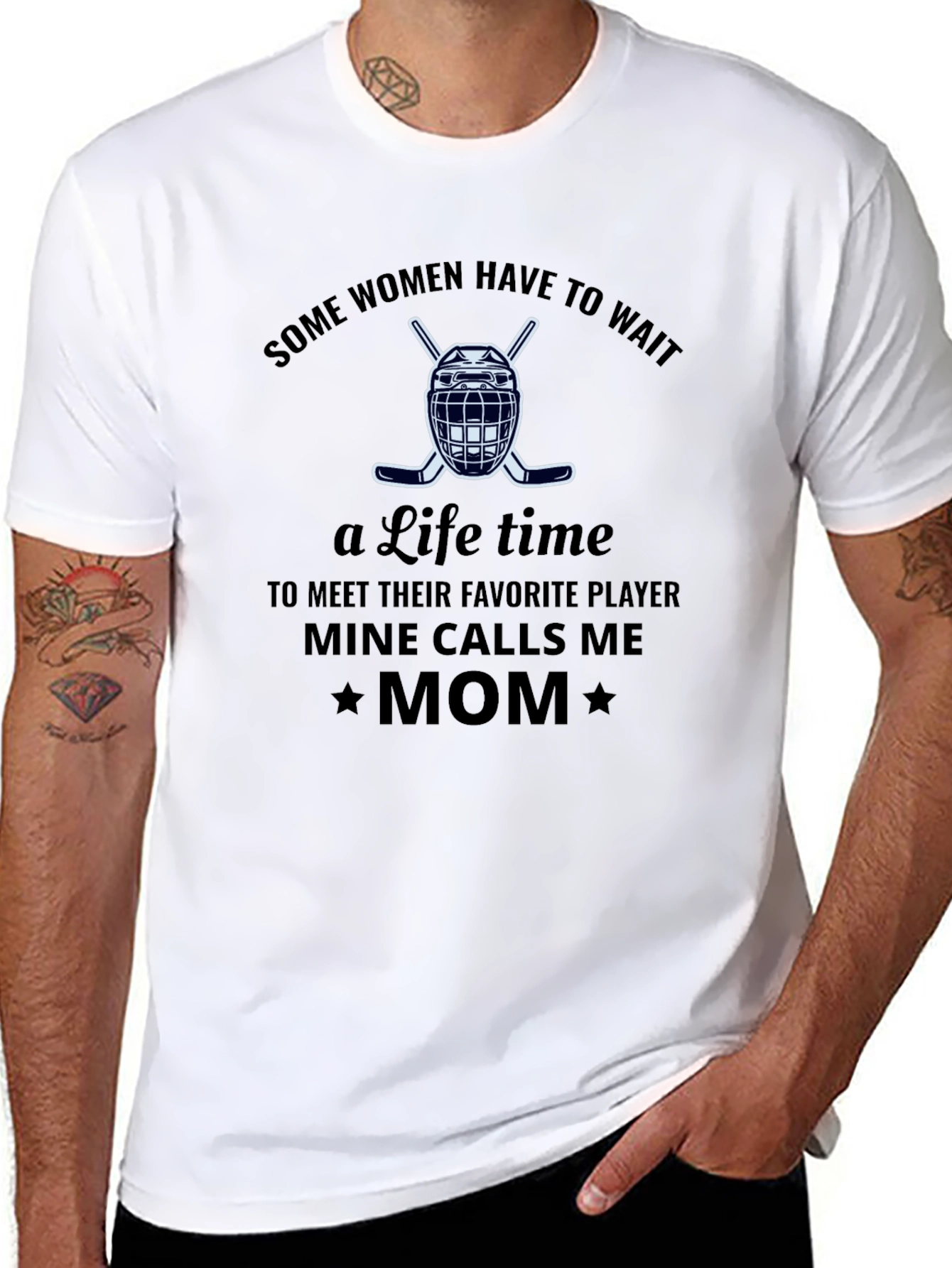 Hockey Mom T-Shirt - Favorite Player