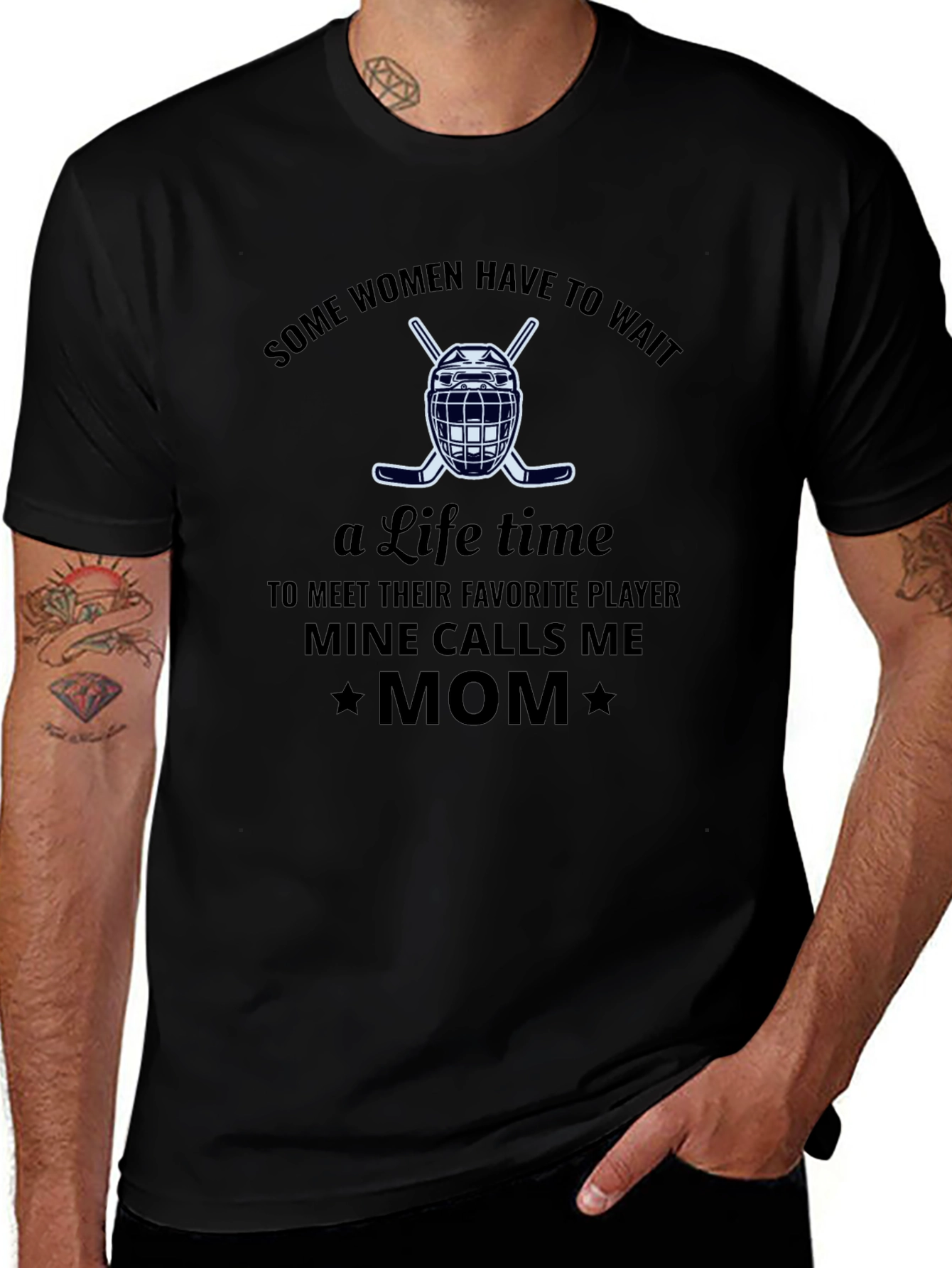 Hockey Mom T-Shirt - Favorite Player