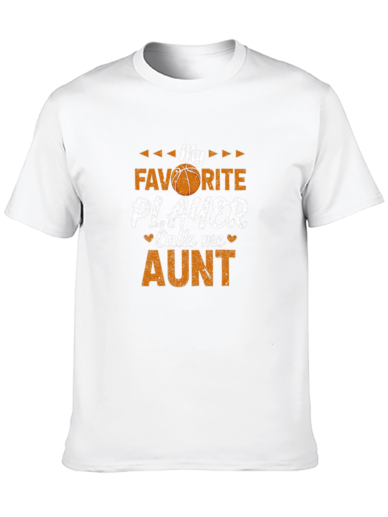My Favorite Player Calls Me Aunt Basketball T-Shirt