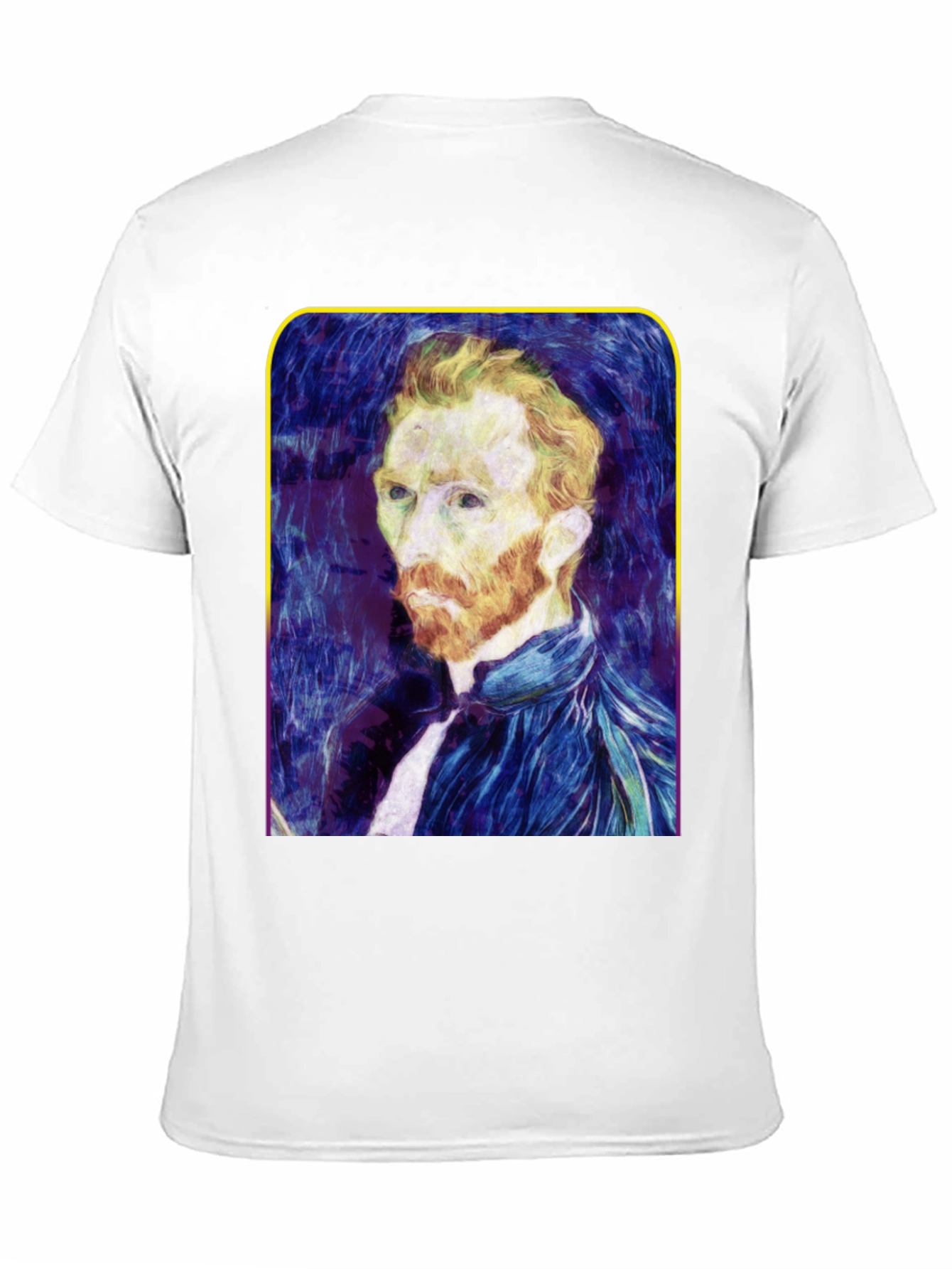 Van Gogh Portrait Graphic Tee - Artistic Style