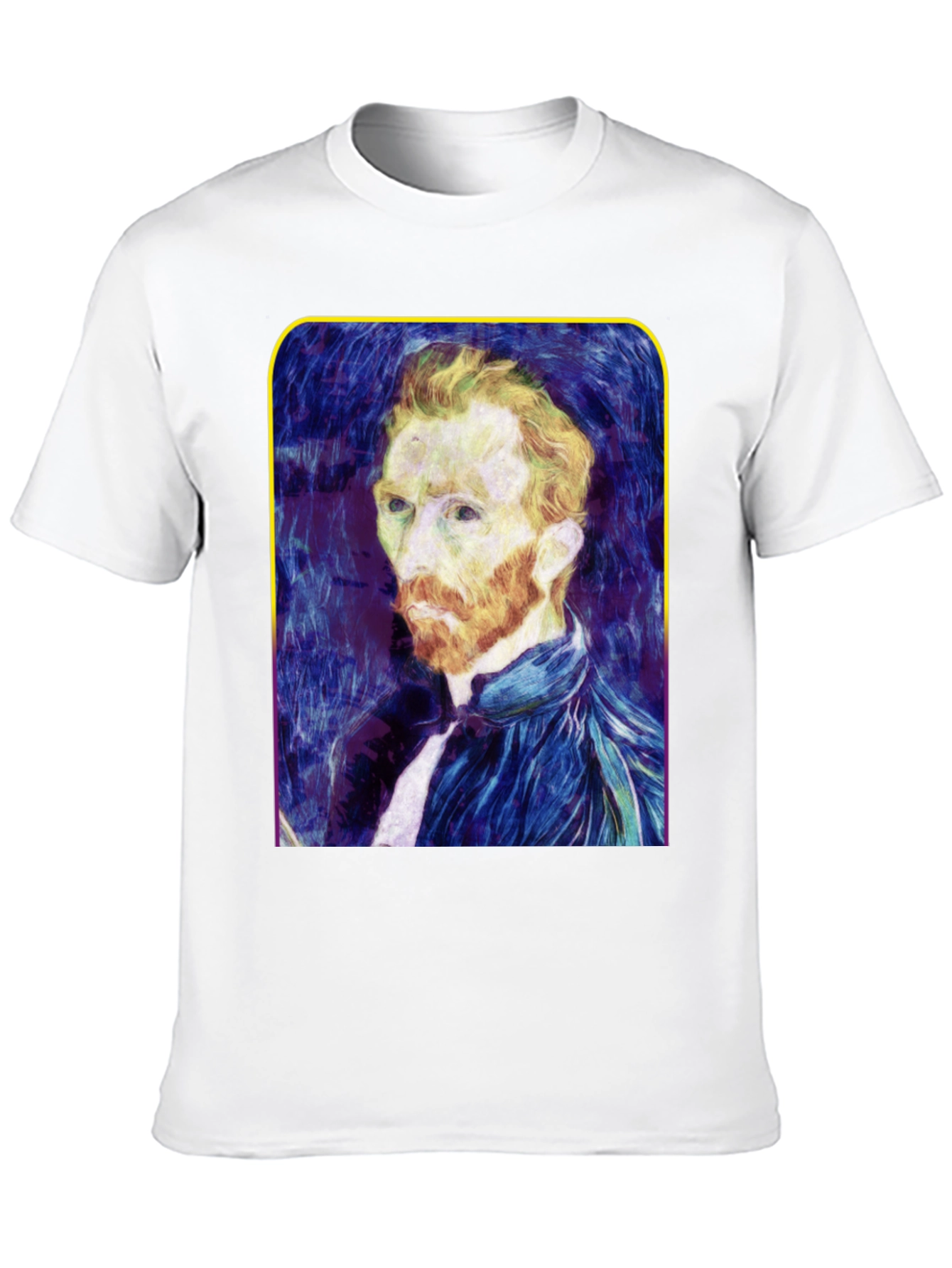 Van Gogh Portrait Graphic Tee - Artistic Style