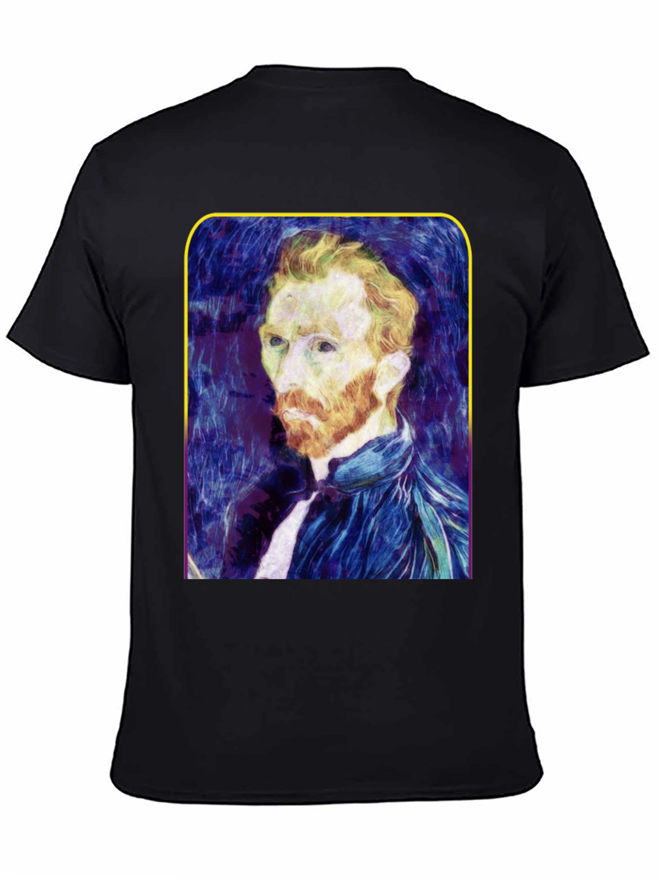 Van Gogh Portrait Graphic Tee - Artistic Style