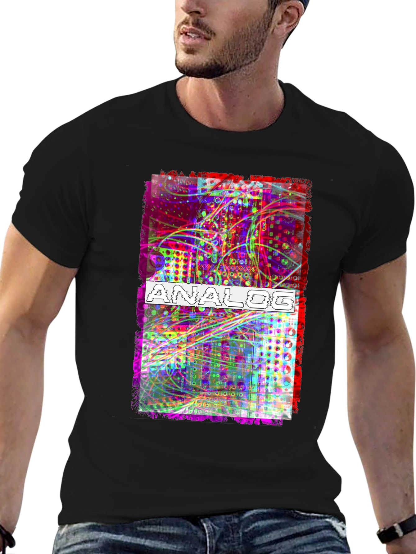 Analog Synth T-Shirt - Electronic Music Tee