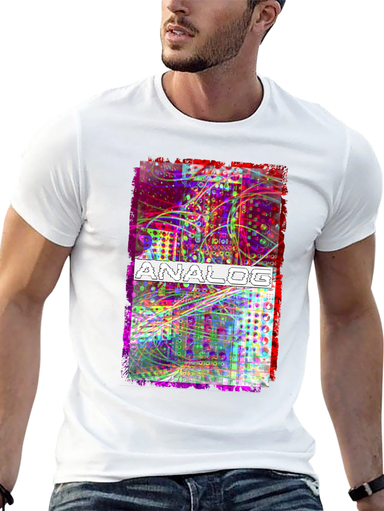 Analog Synth T-Shirt - Electronic Music Tee