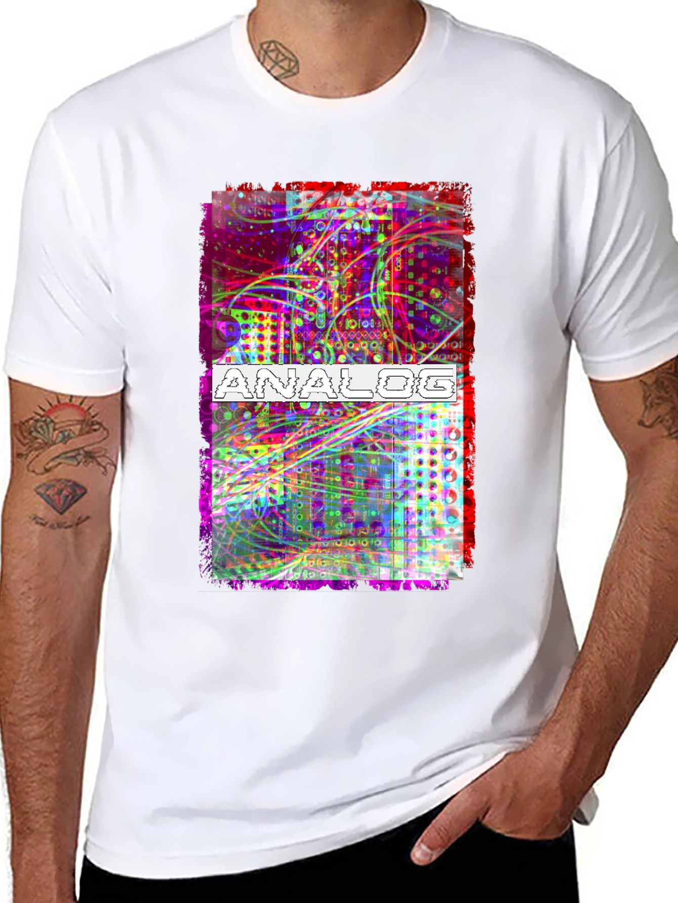 Analog Synth T-Shirt - Electronic Music Tee