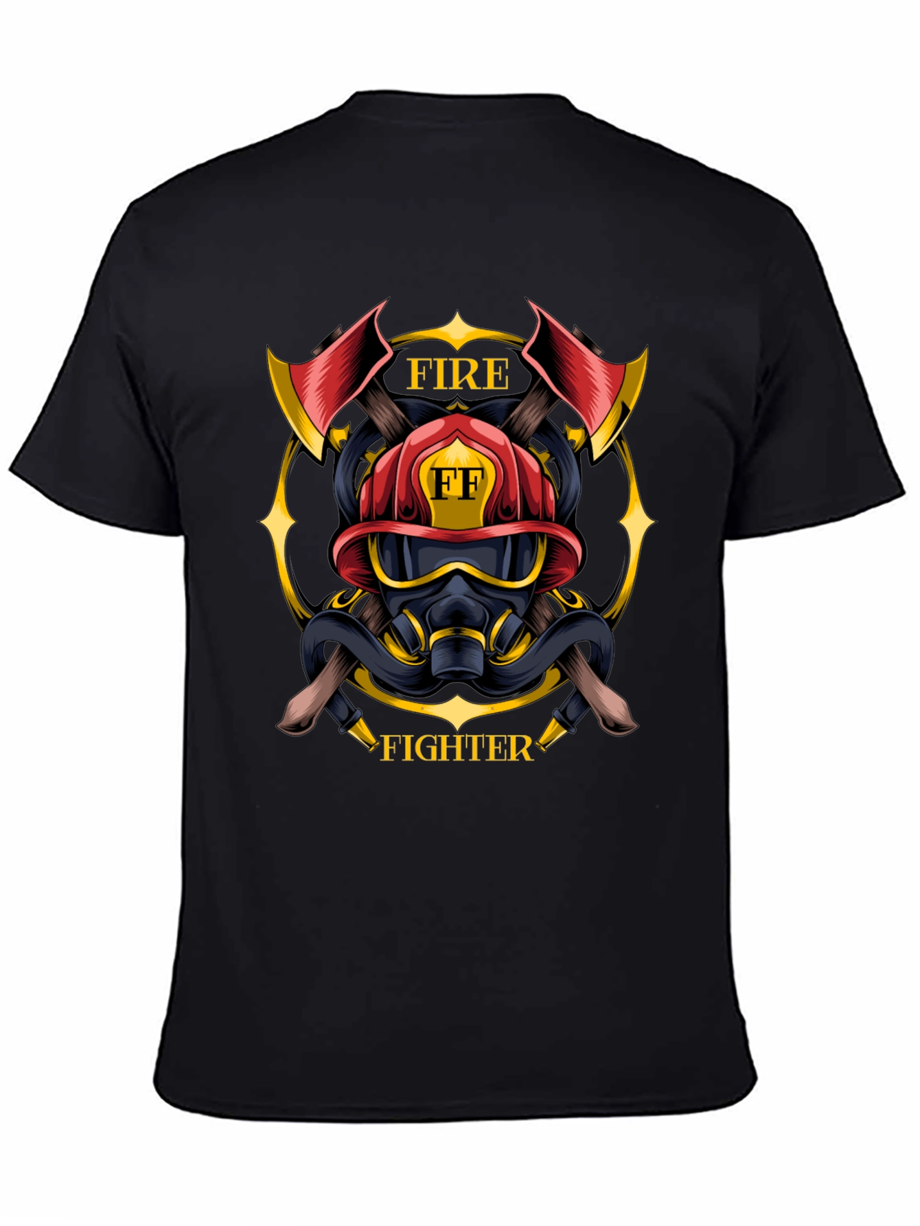 Firefighter Emblem T-Shirt - Courage & Duty