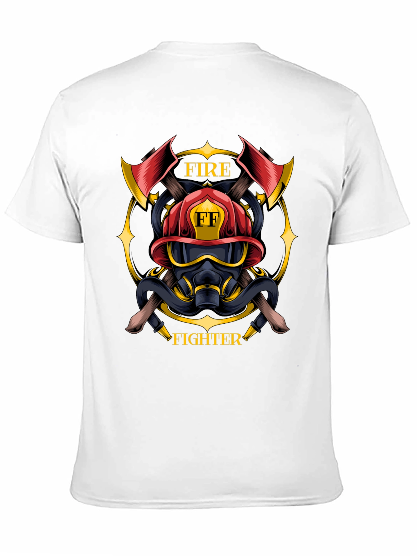 Firefighter Emblem T-Shirt - Courage & Duty