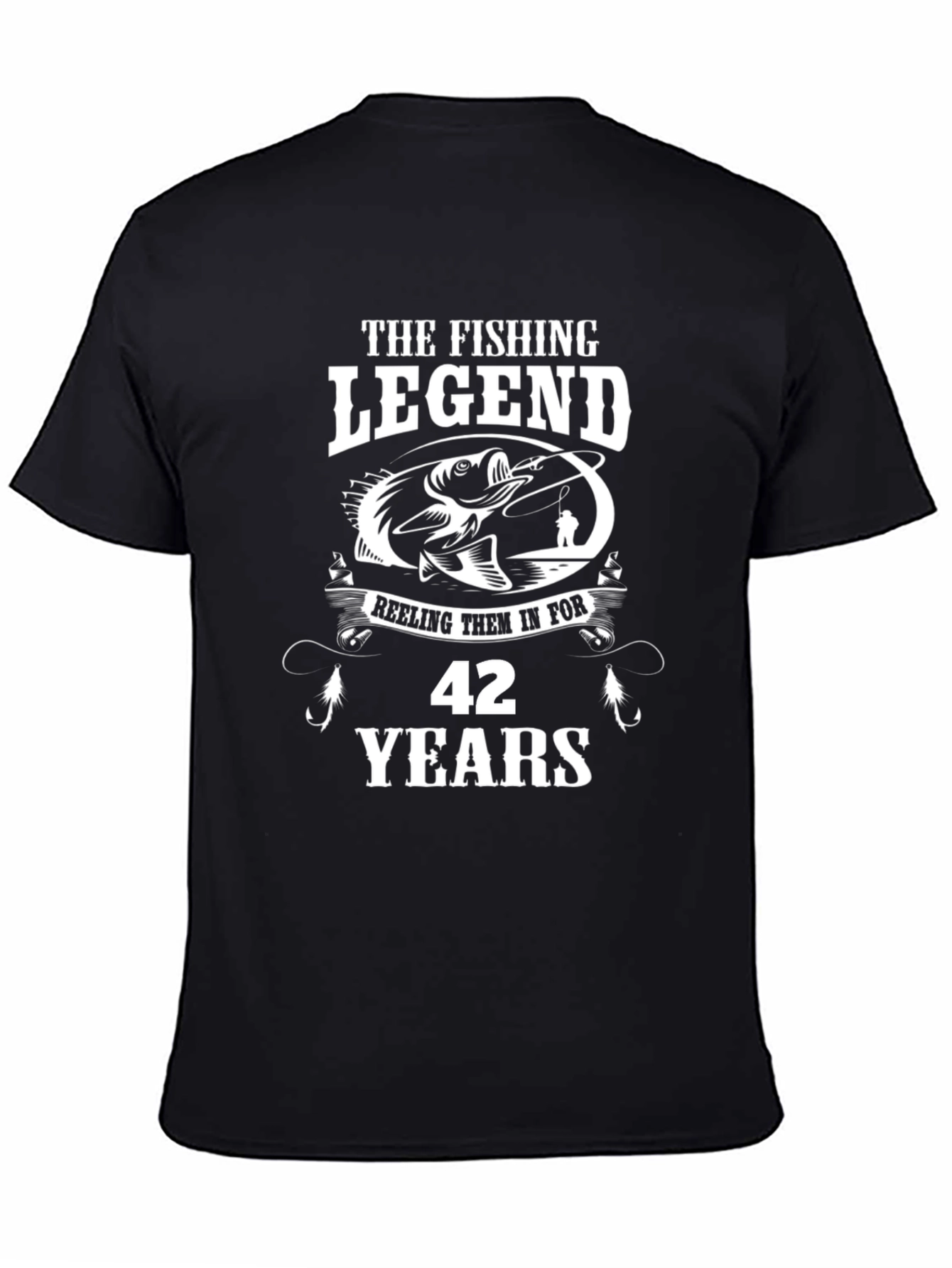 Fishing Legend 42 Years T-Shirt