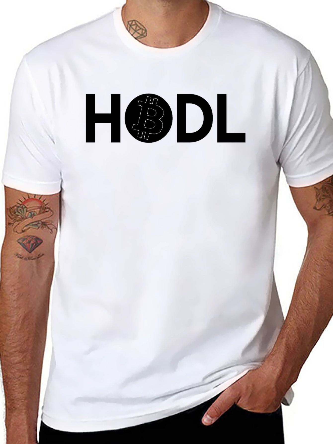 HODL Bitcoin Crypto T-Shirt - Trader Apparel