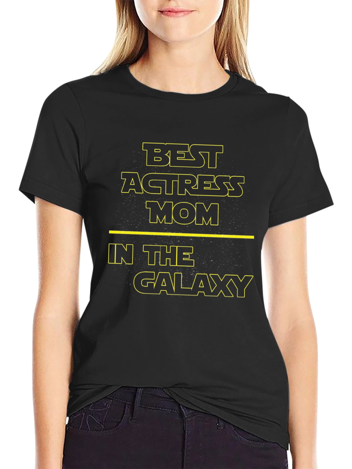 Best Actress Mom in the Galaxy T-Shirt