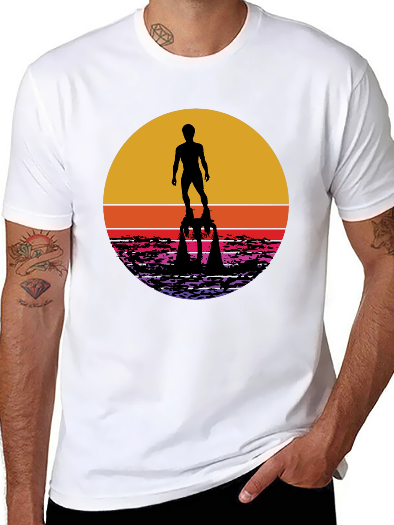 Sunset Flyboard T-Shirt