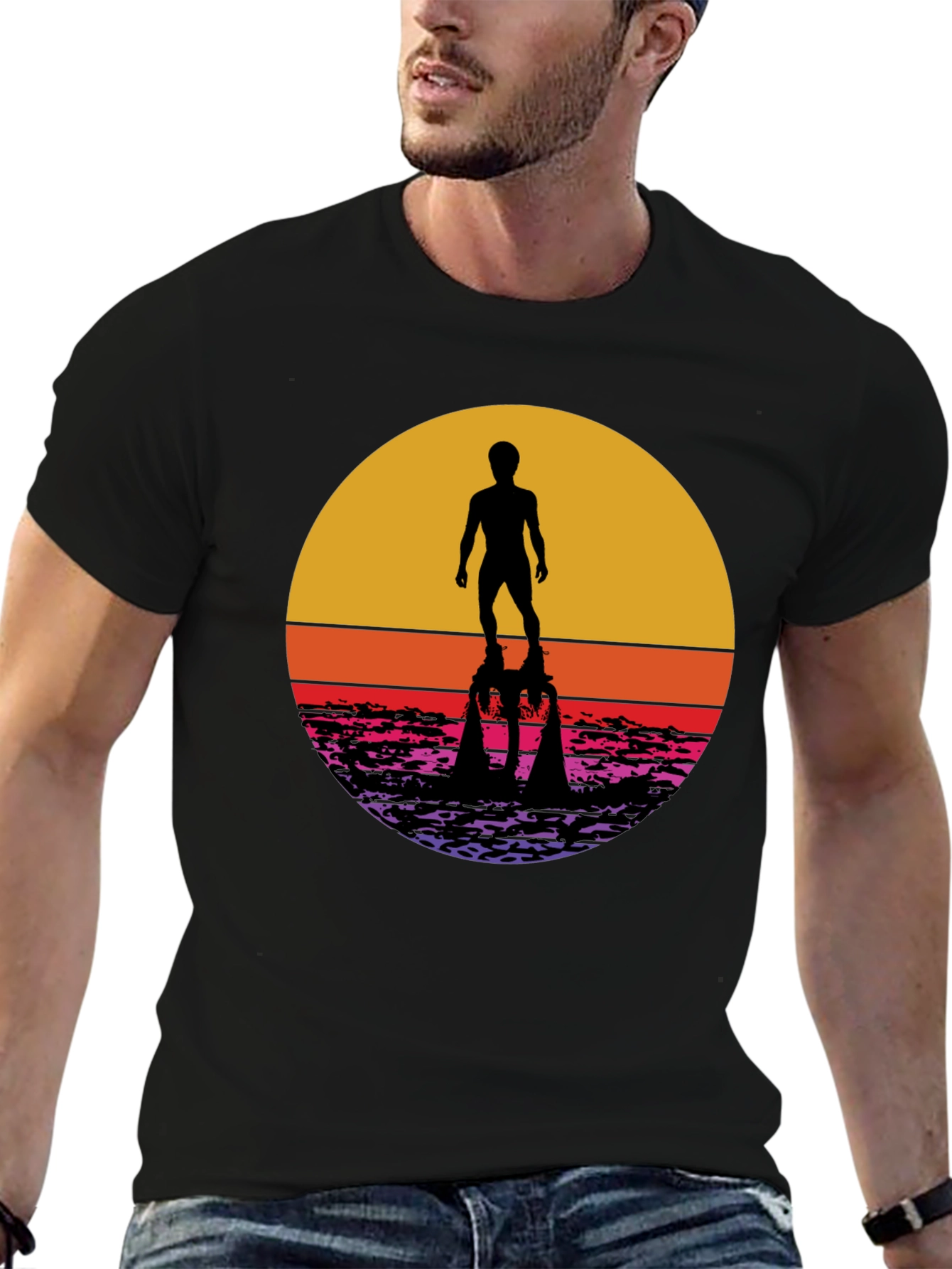 Sunset Flyboard T-Shirt
