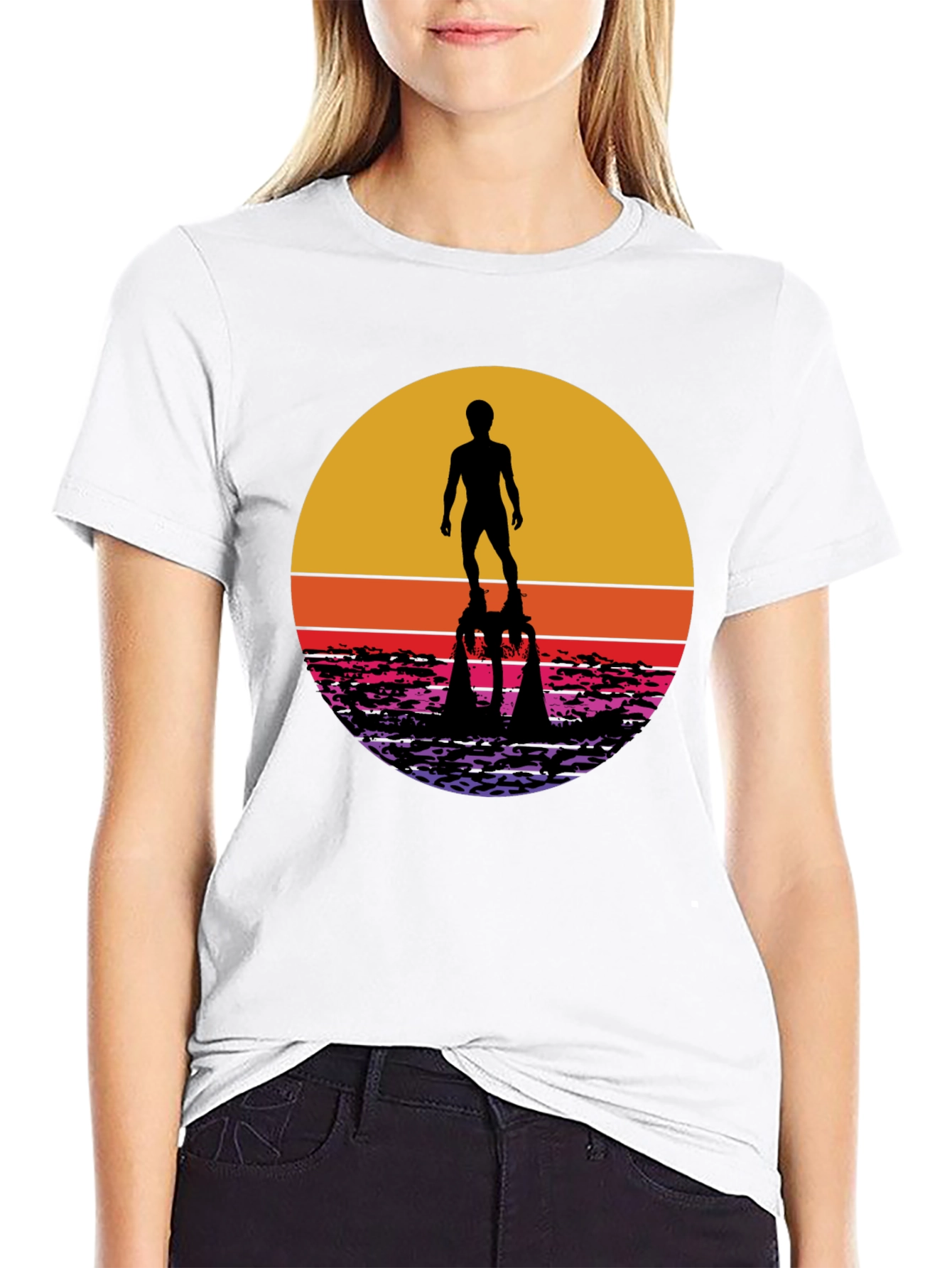 Sunset Flyboard T-Shirt