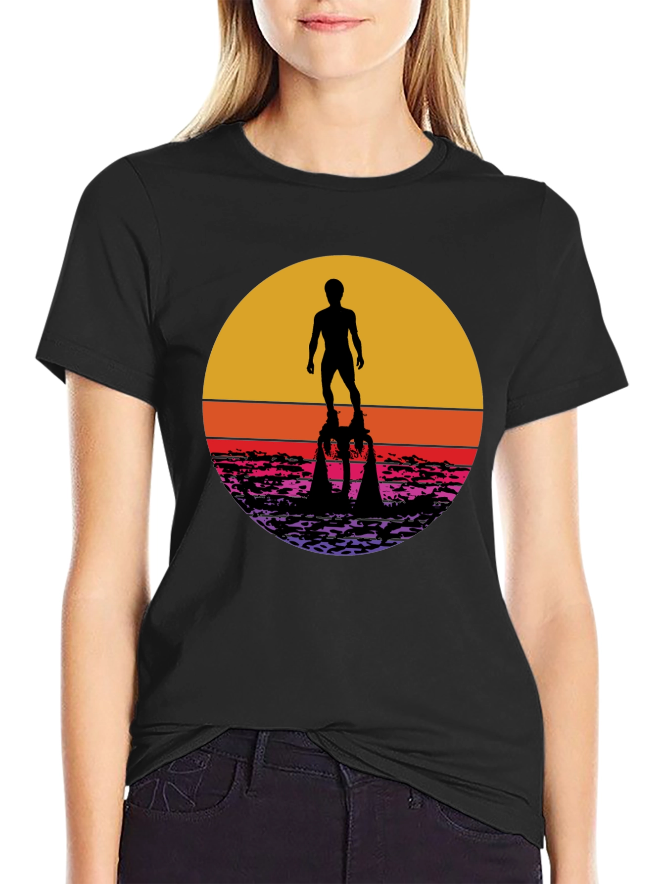 Sunset Flyboard T-Shirt