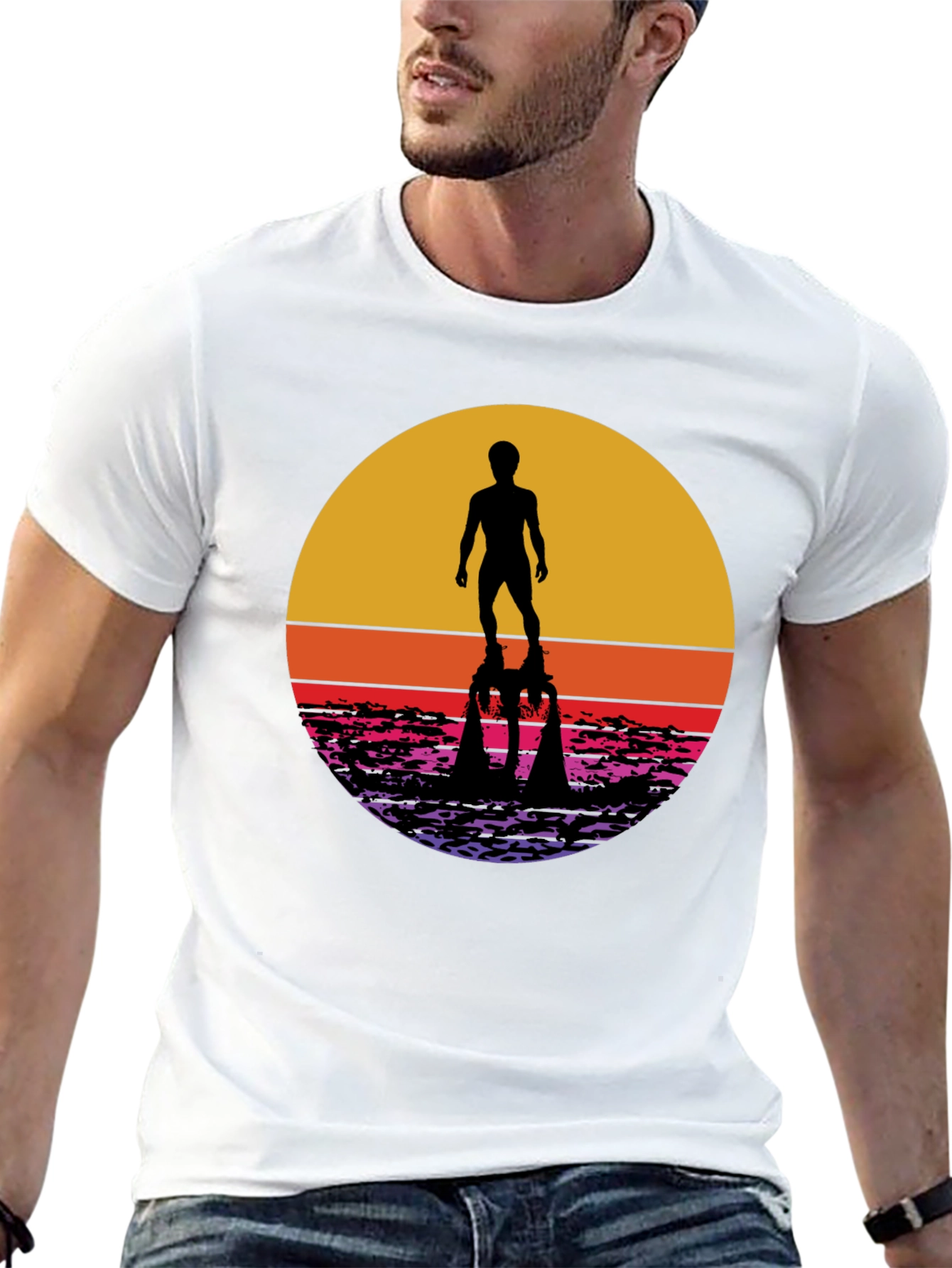 Sunset Flyboard T-Shirt