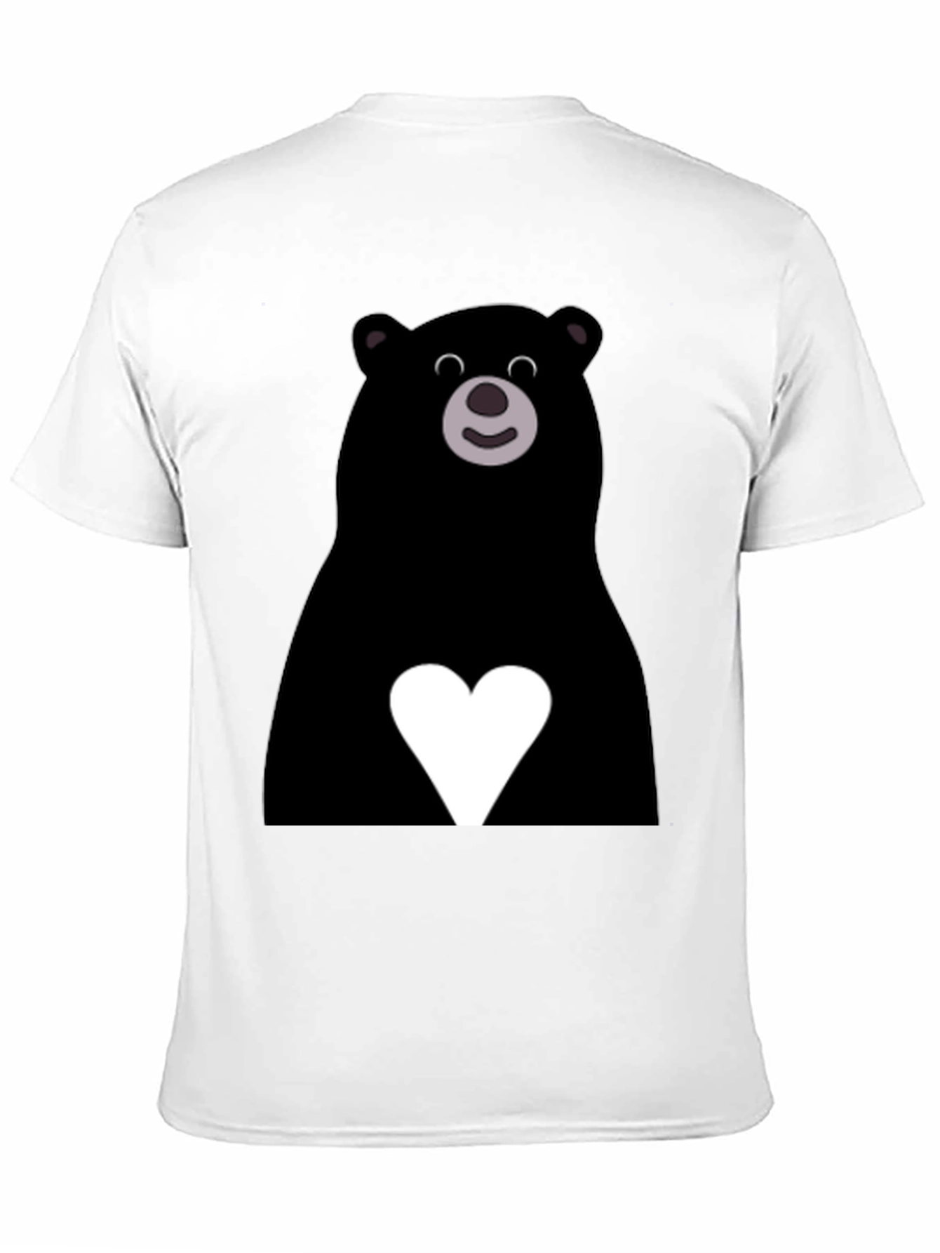Bear Heart Graphic T-Shirt - Casual & Stylish