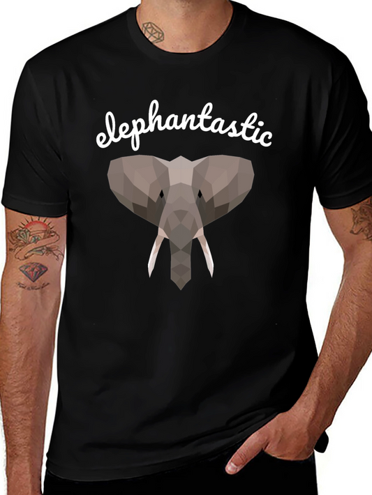 Elephantastic Graphic T-Shirt - Unique Animal Tee