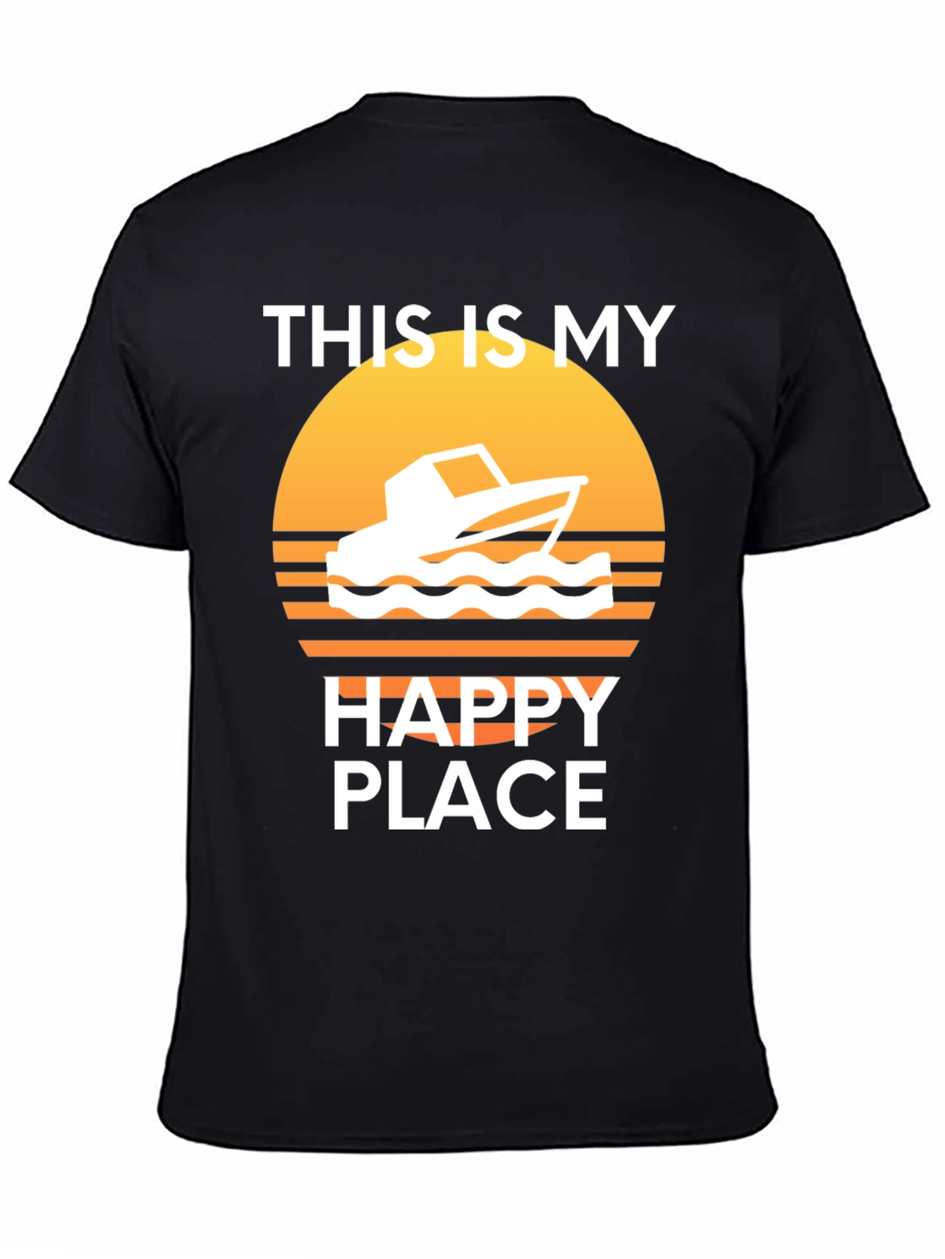 My Happy Place Boat T-Shirt