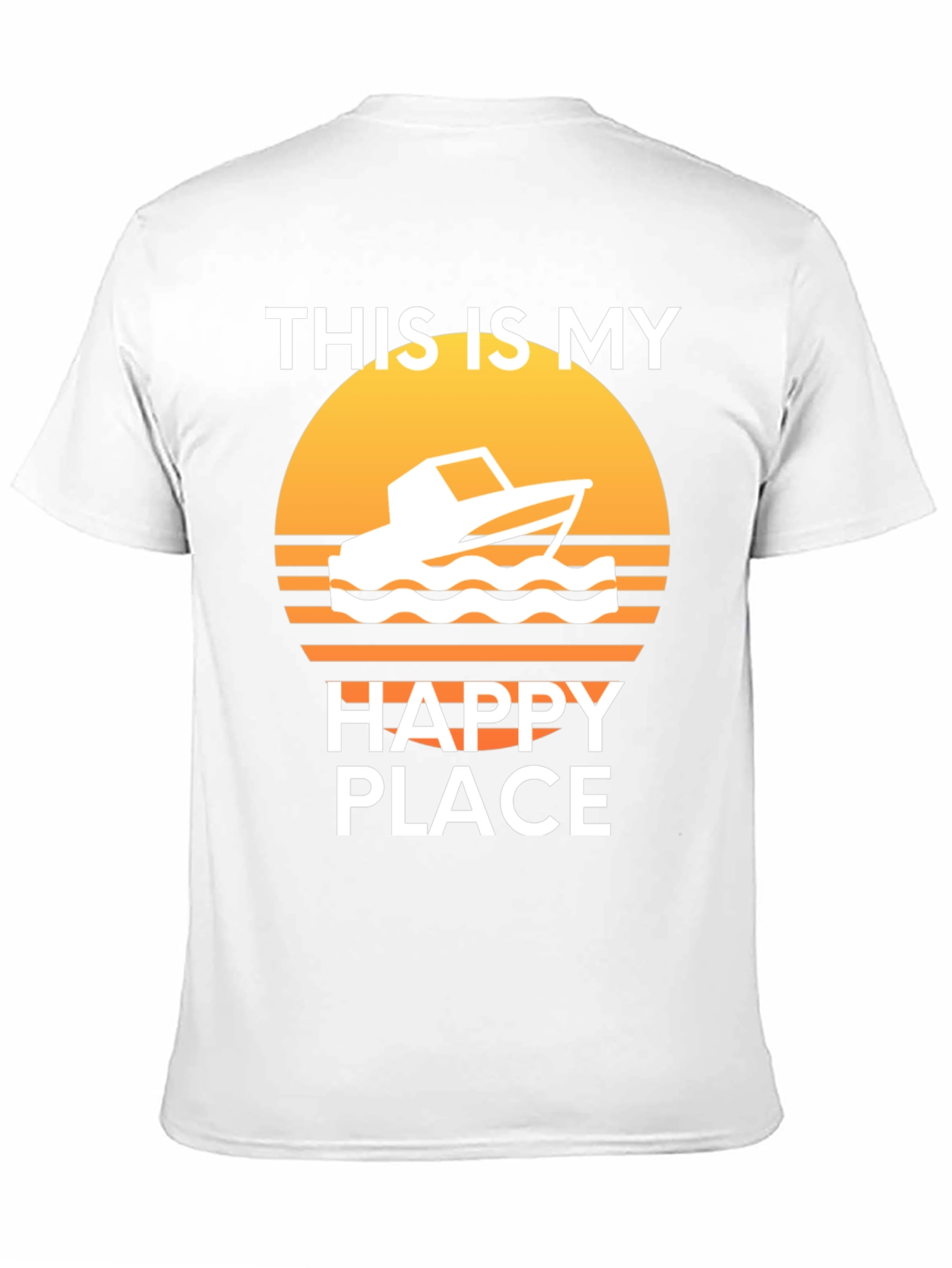 My Happy Place Boat T-Shirt