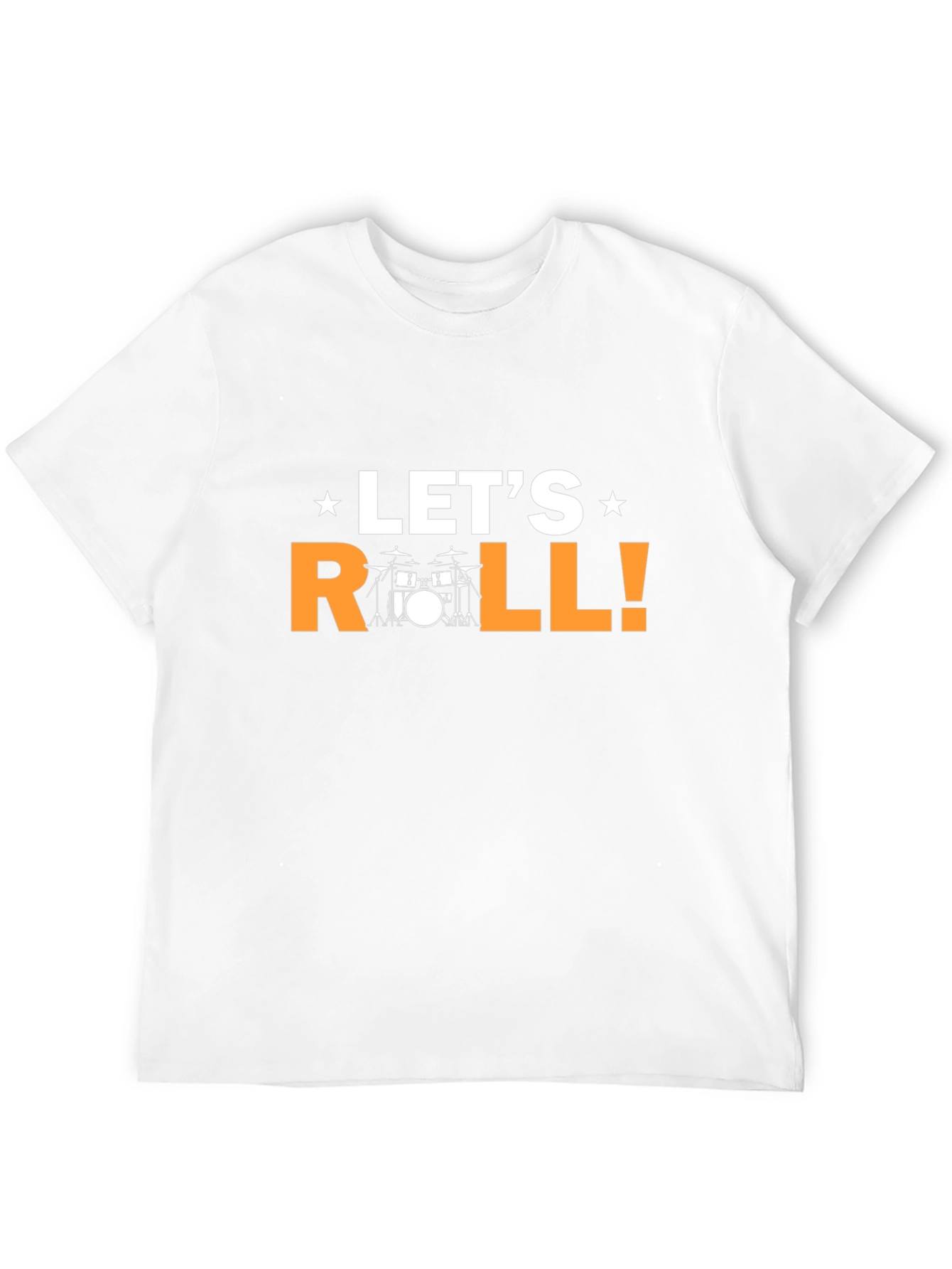 Lets Roll Drummer T-Shirt - Black
