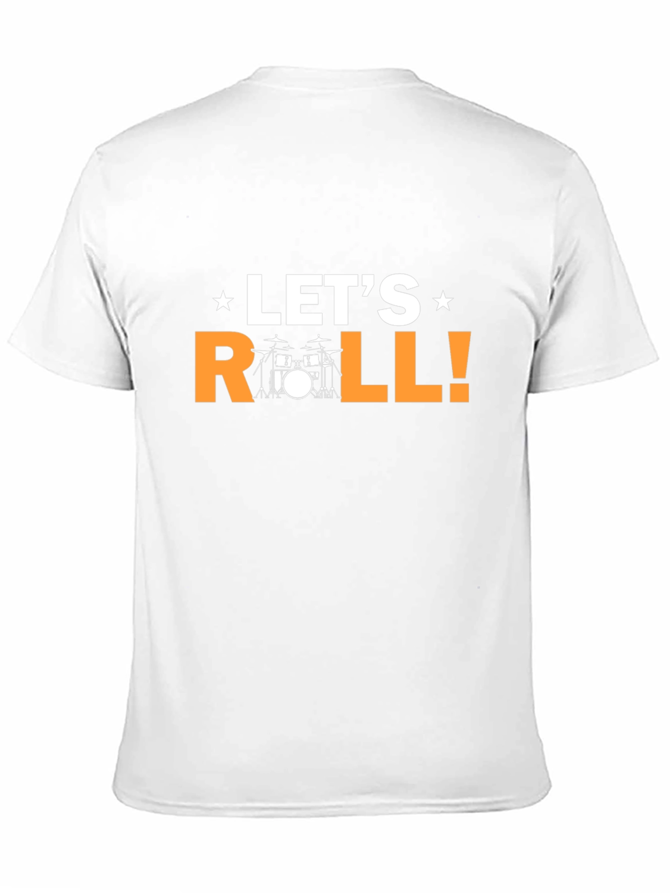 Lets Roll Drummer T-Shirt - Black