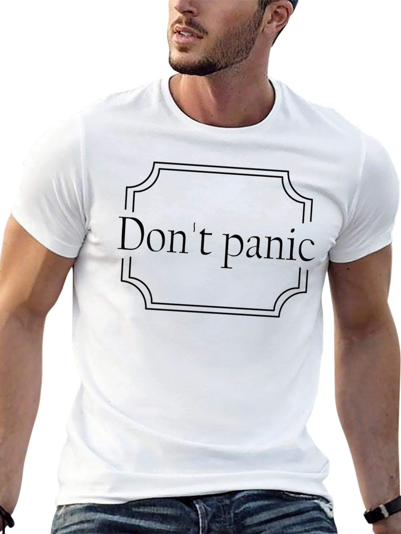 Dont Panic T-Shirt - Classic Slogan Tee