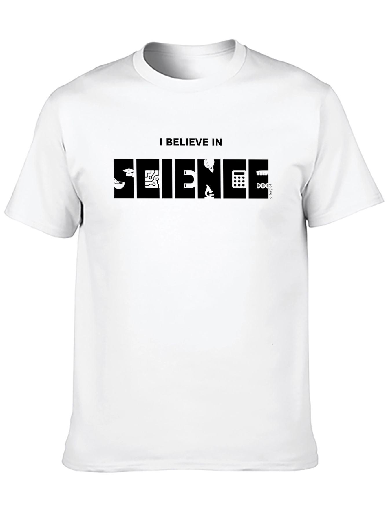 Science Believer Graphic T-Shirt - Mens Cotton Tee