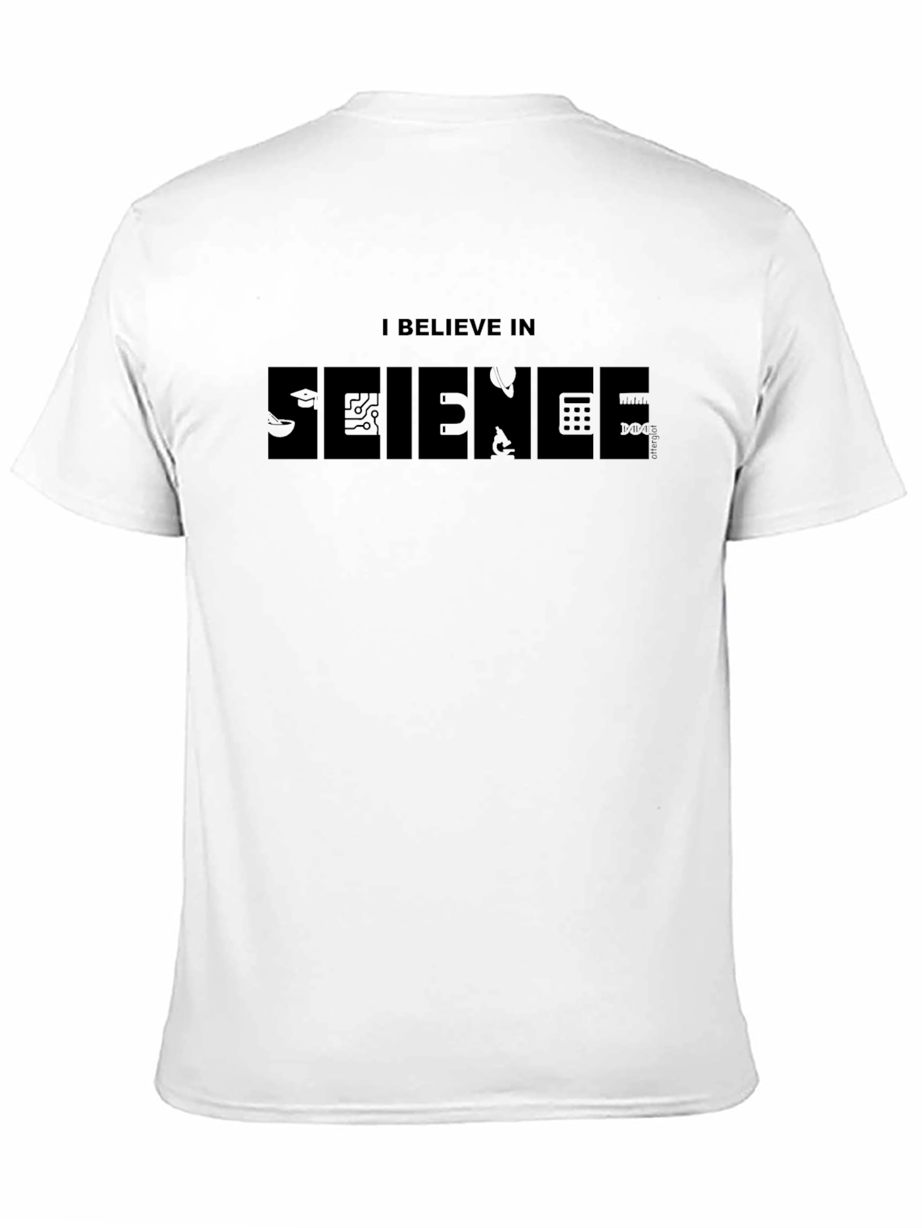 Science Believer Graphic T-Shirt - Mens Cotton Tee