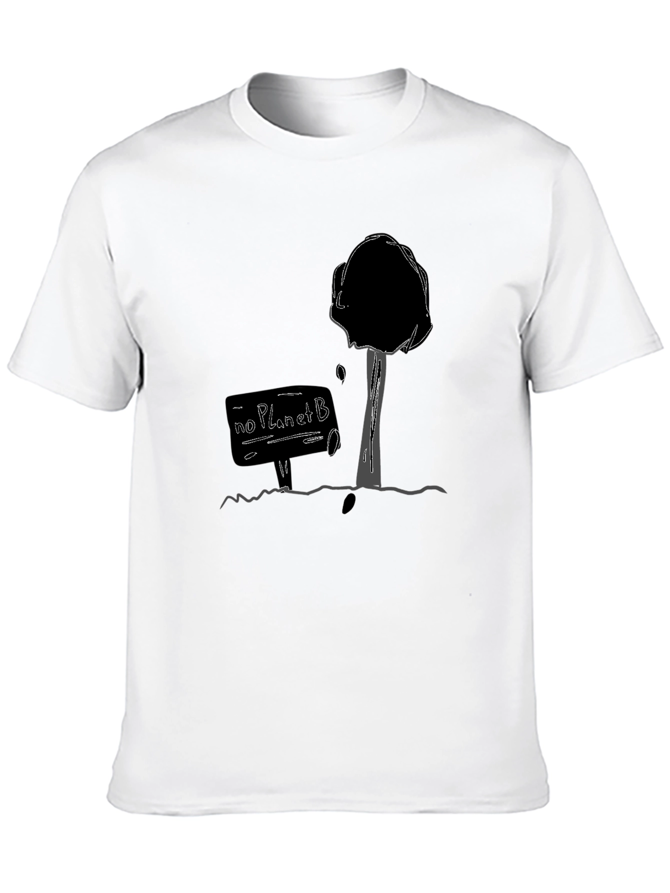 No Planet B Graphic Tee - Black