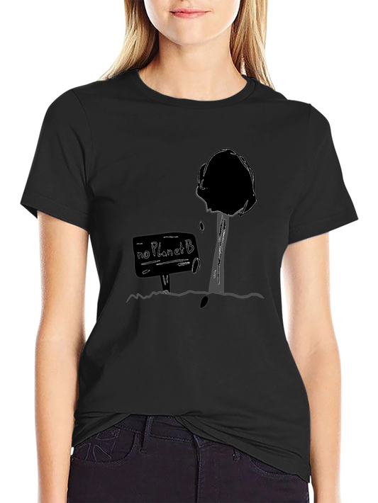 No Planet B Graphic Tee - Black