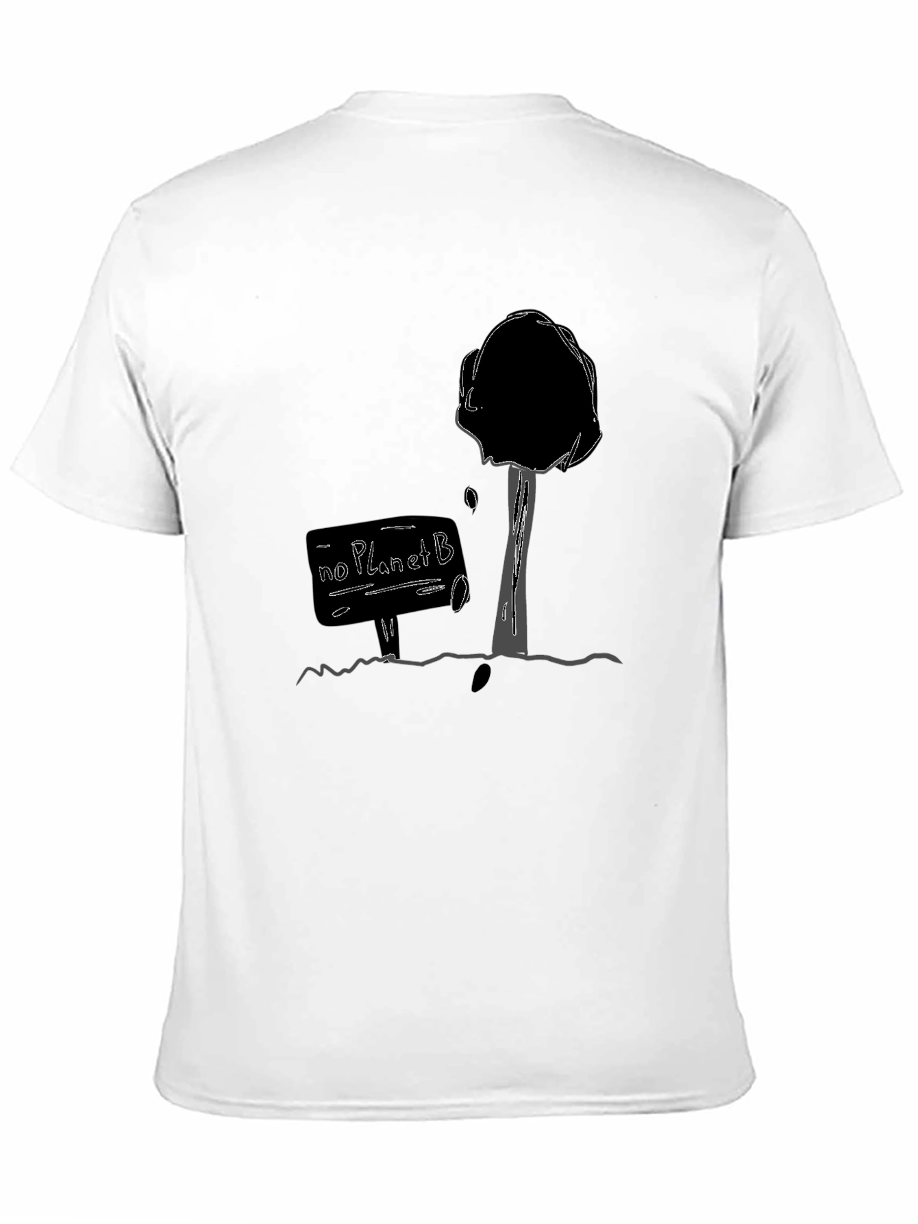 No Planet B Graphic Tee - Black