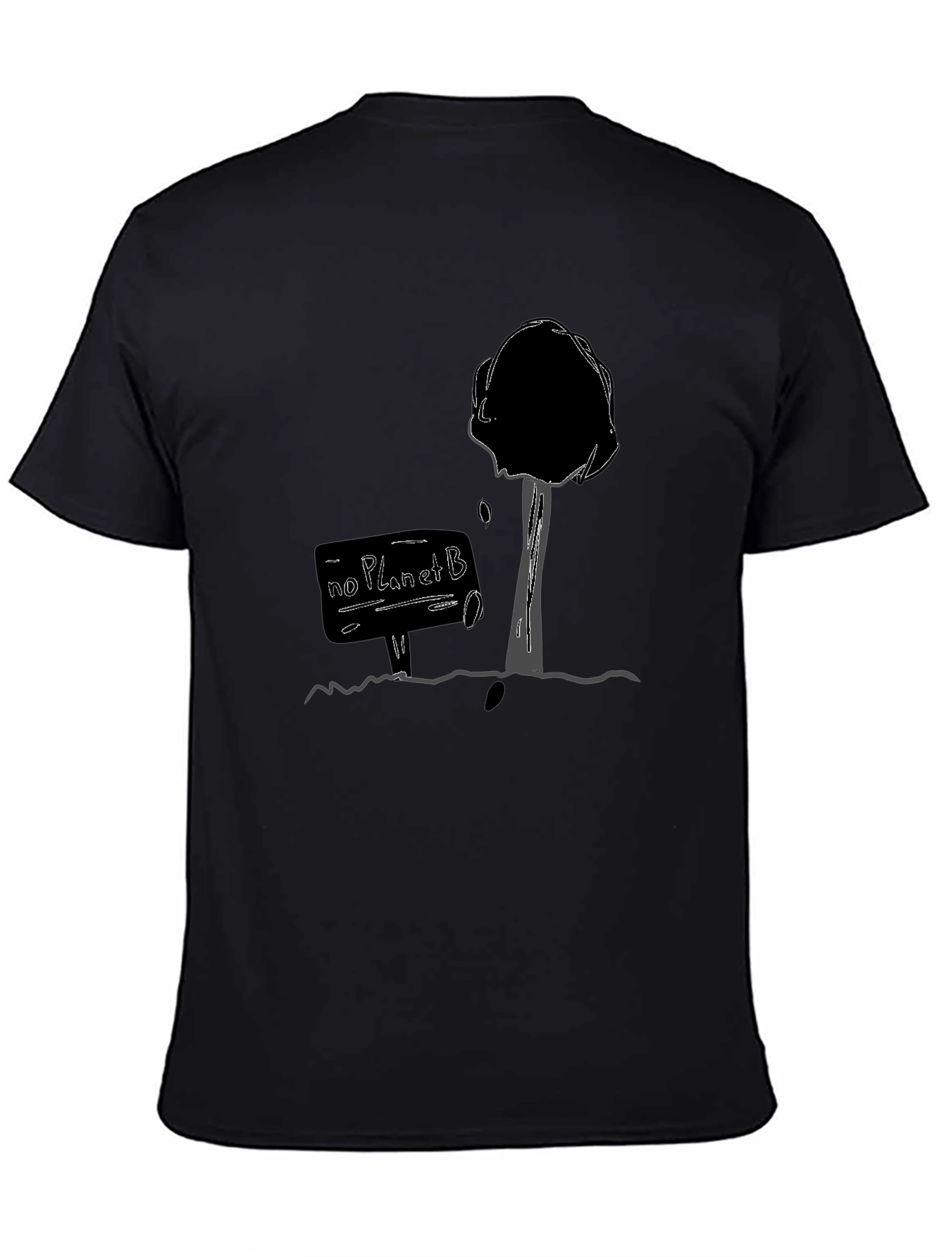 No Planet B Graphic Tee - Black