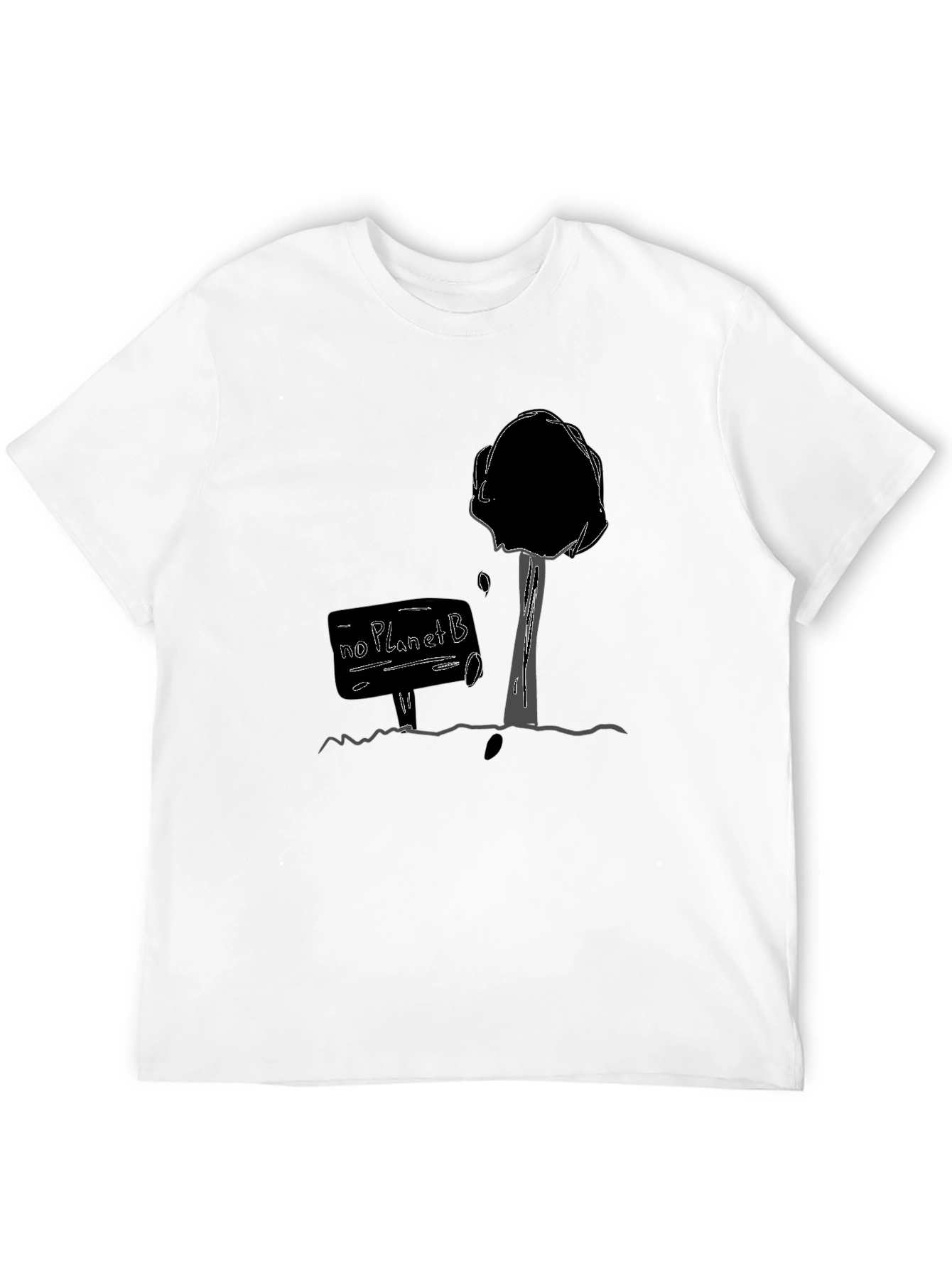 No Planet B Graphic Tee - Black