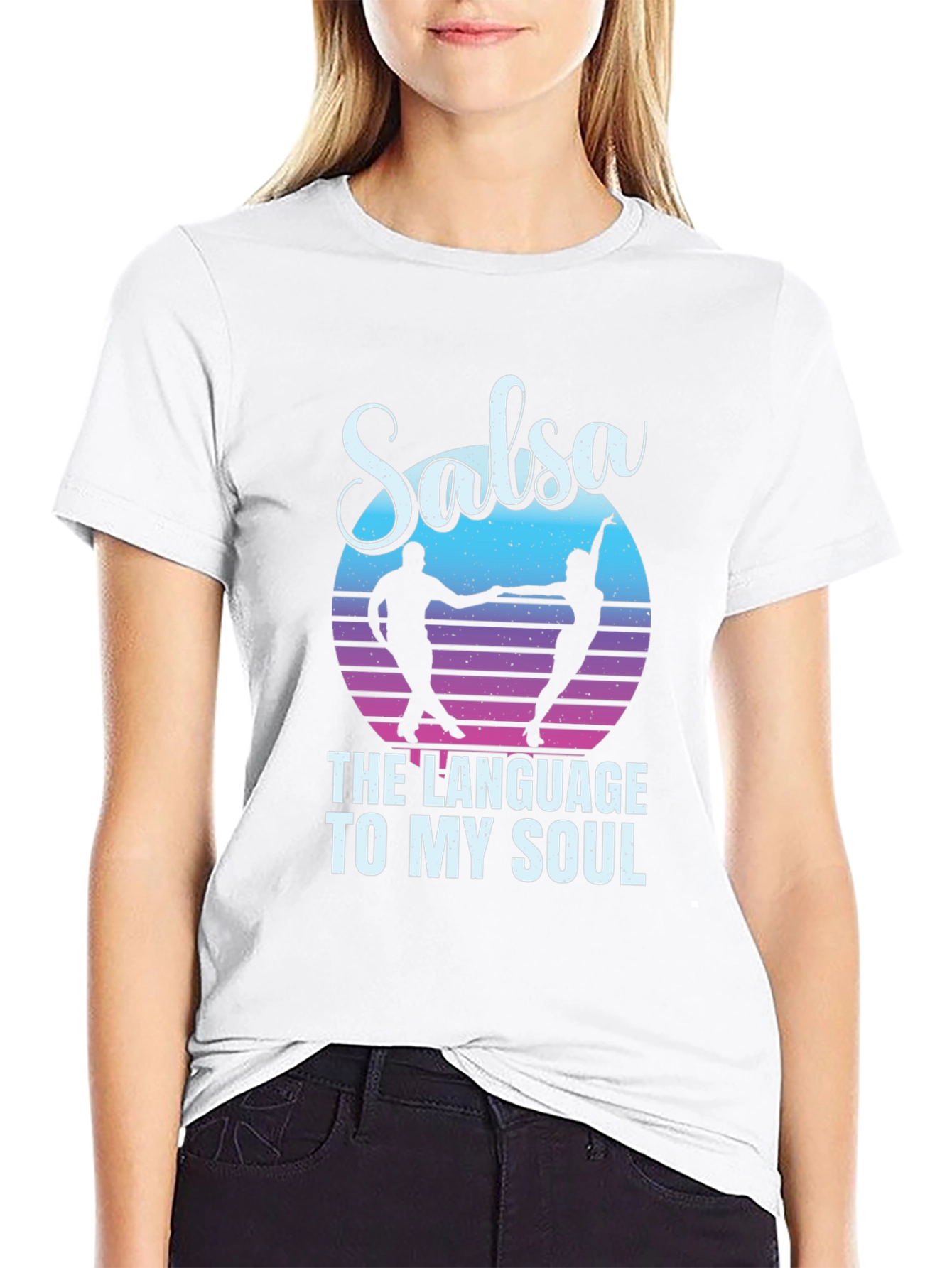 Salsa Dance T-Shirt - The Language To My Soul