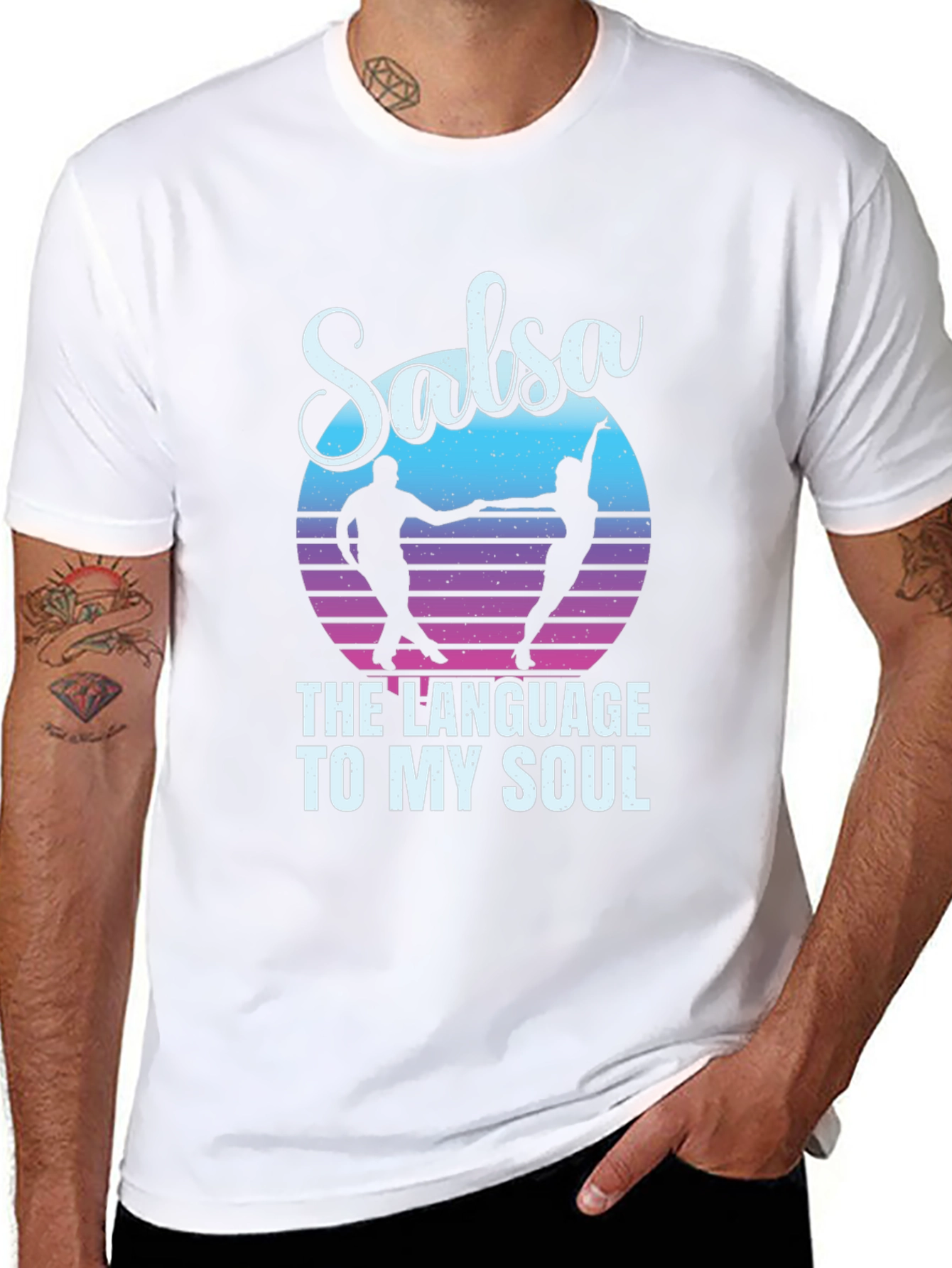 Salsa Dance T-Shirt - The Language To My Soul