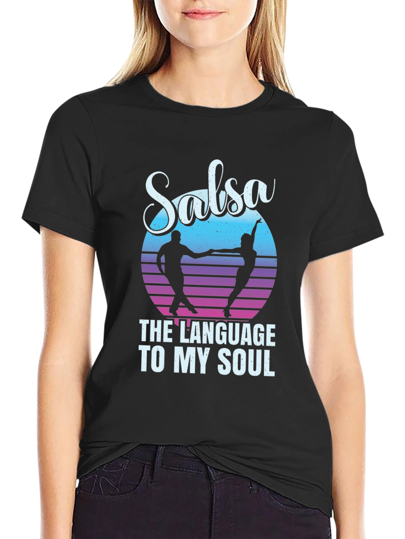 Salsa Dance T-Shirt - The Language To My Soul