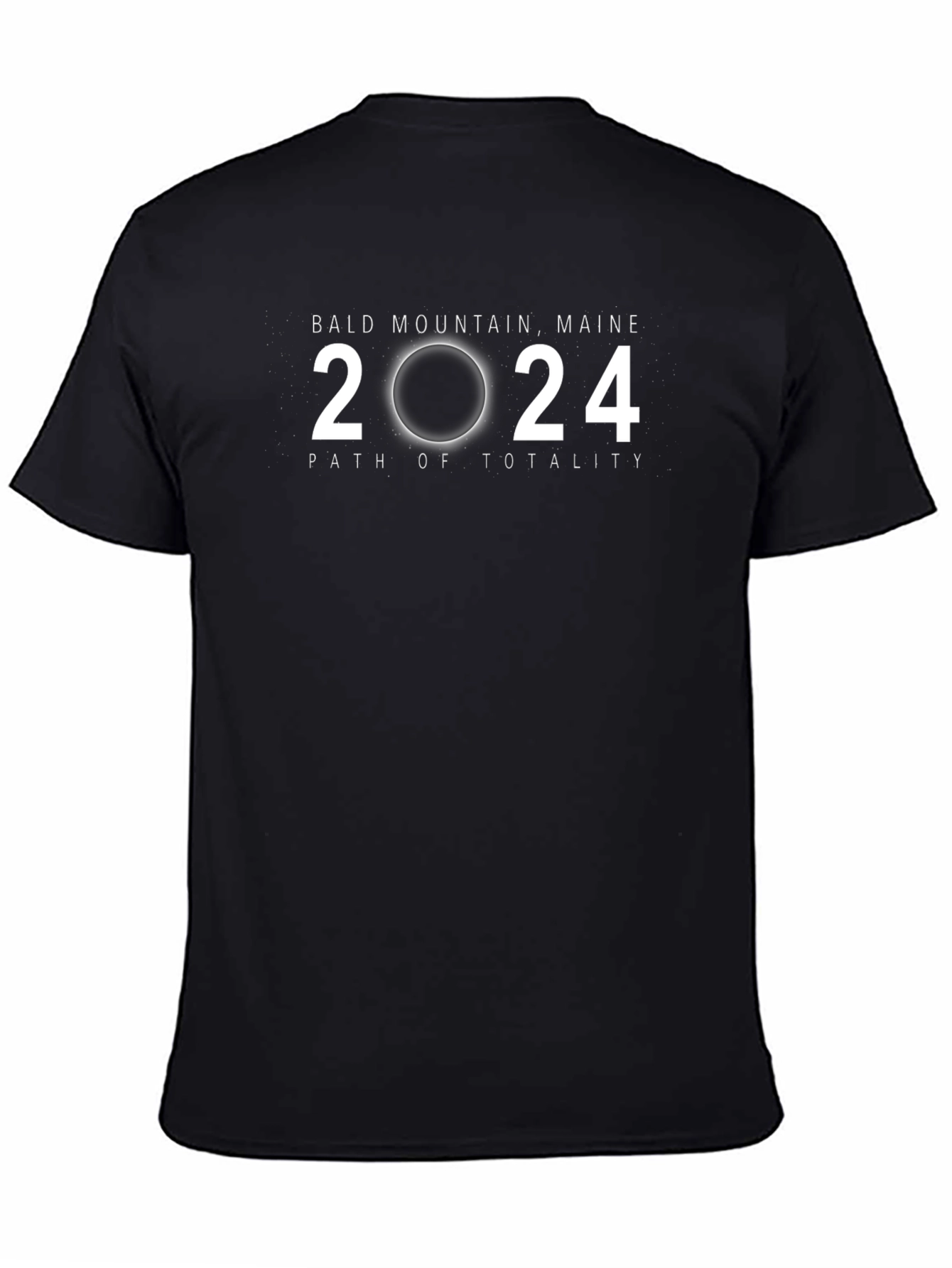 Bald Mountain Maine 2024 Eclipse T-Shirt