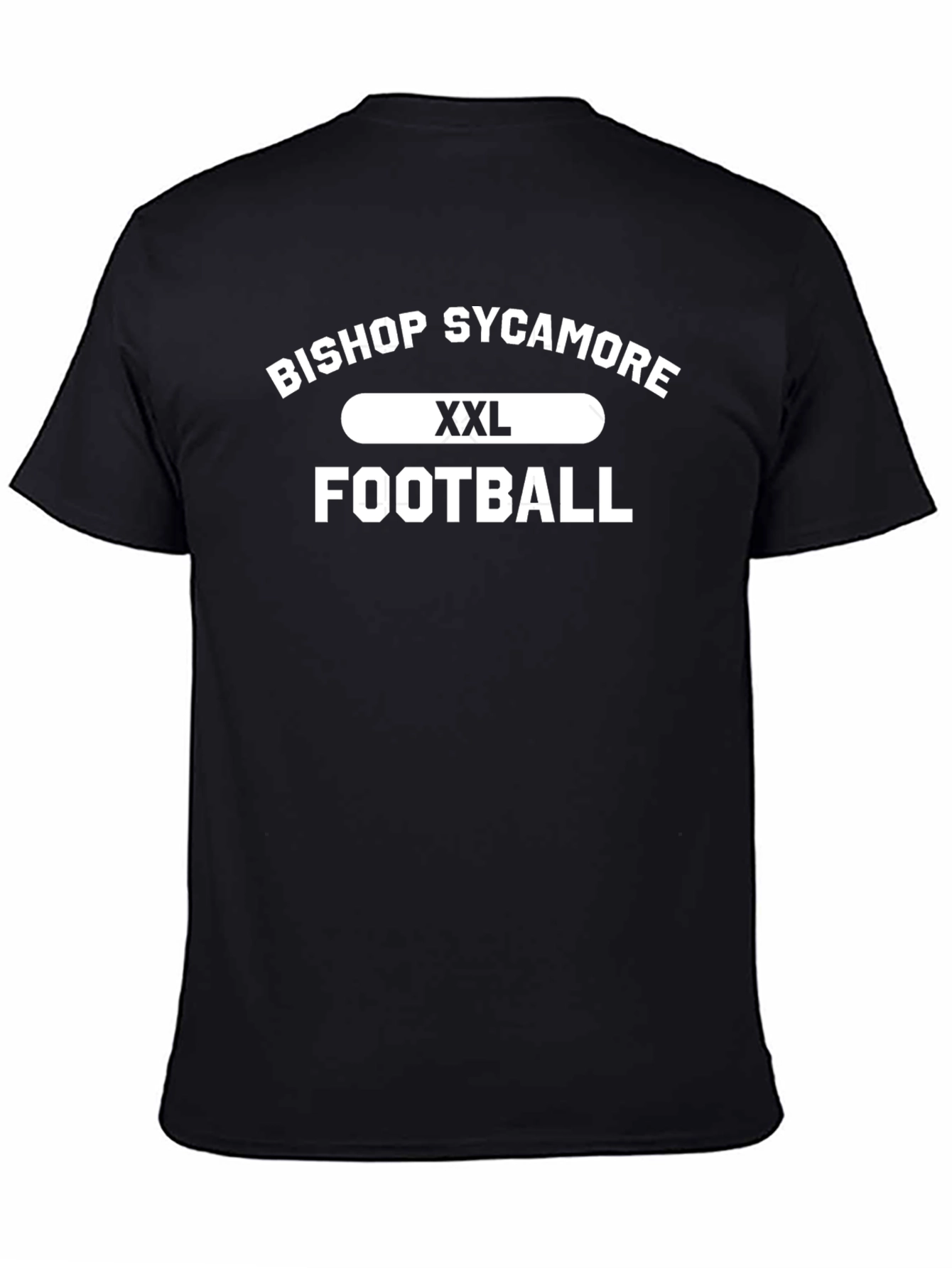 Bishop Sycamore Football T-Shirt XXL Black