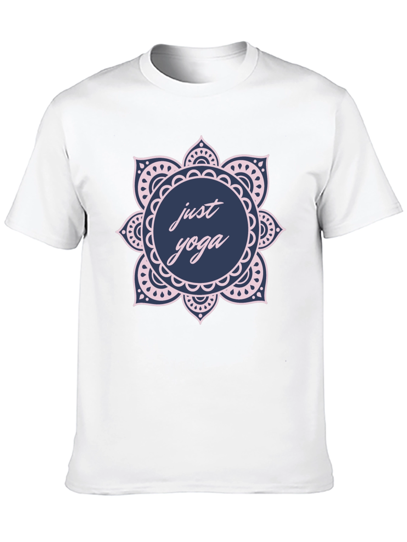 Just Yoga Black Graphic Tee