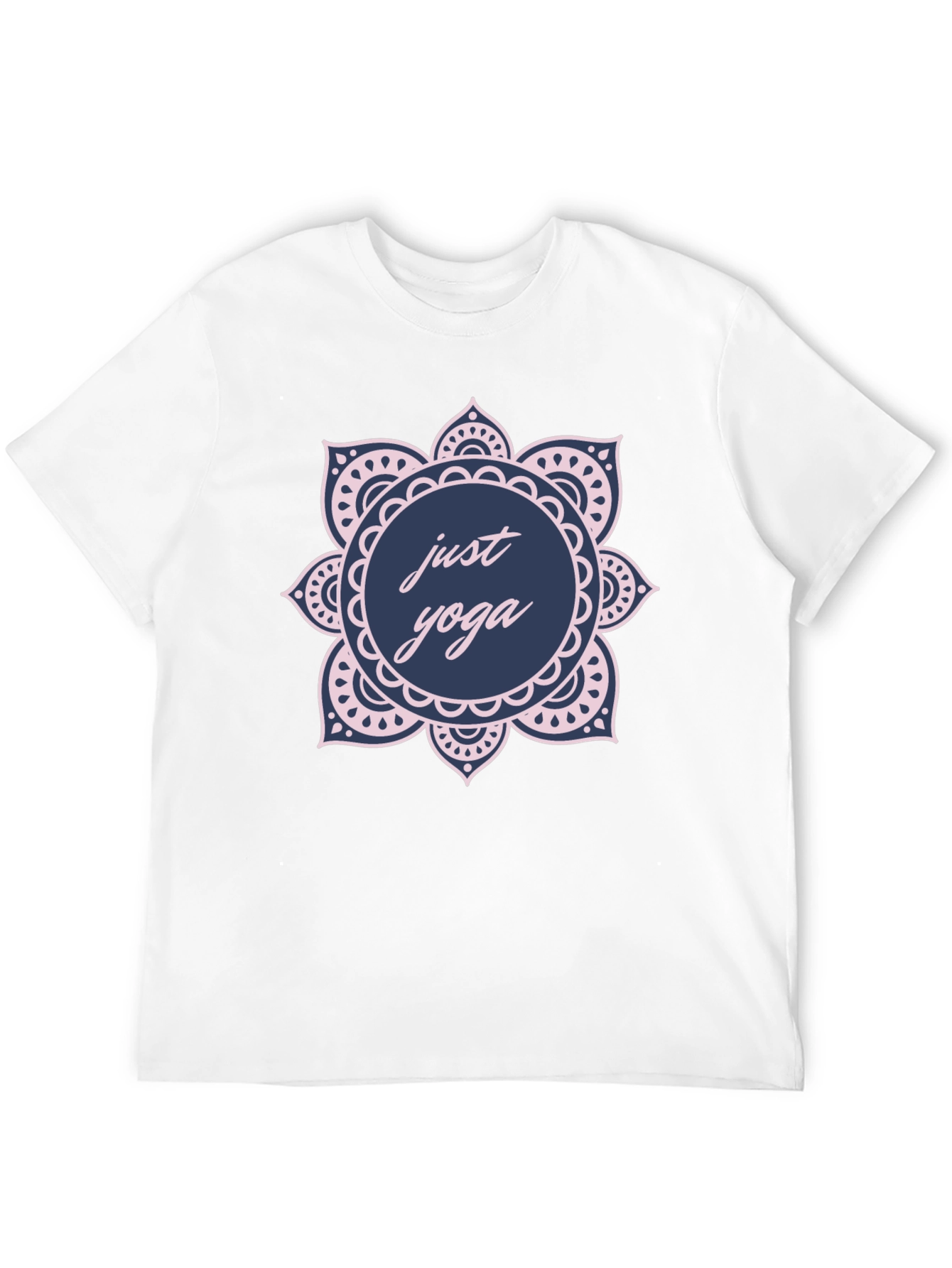 Just Yoga Black Graphic Tee