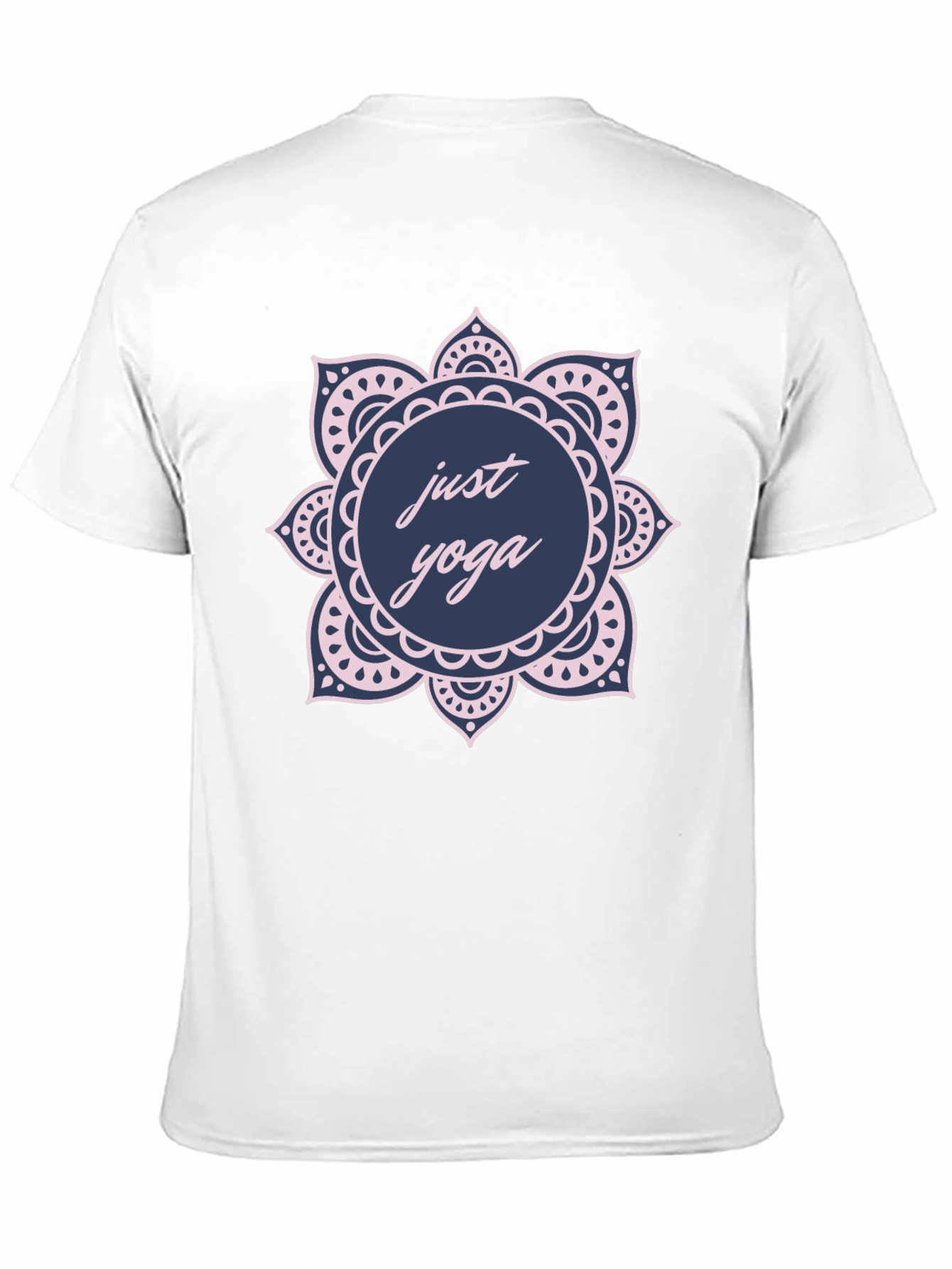 Just Yoga Black Graphic Tee