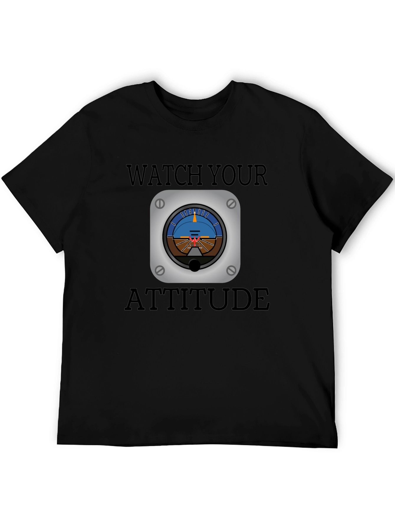 Watch Your Attitude Aviation T-Shirt