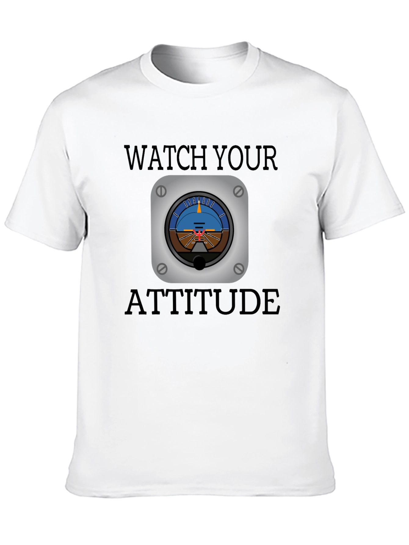 Watch Your Attitude Aviation T-Shirt