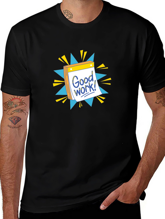 Good Work! Graphic T-Shirt - Black