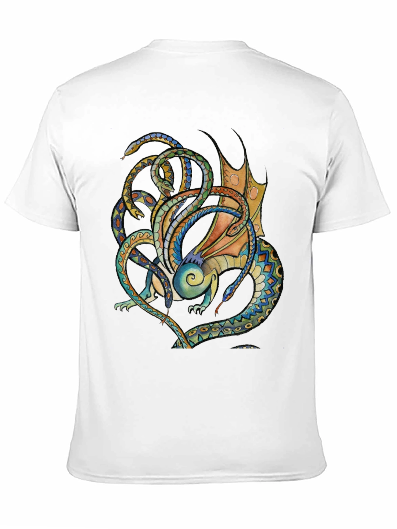 Dragon & Snakes Graphic Tee