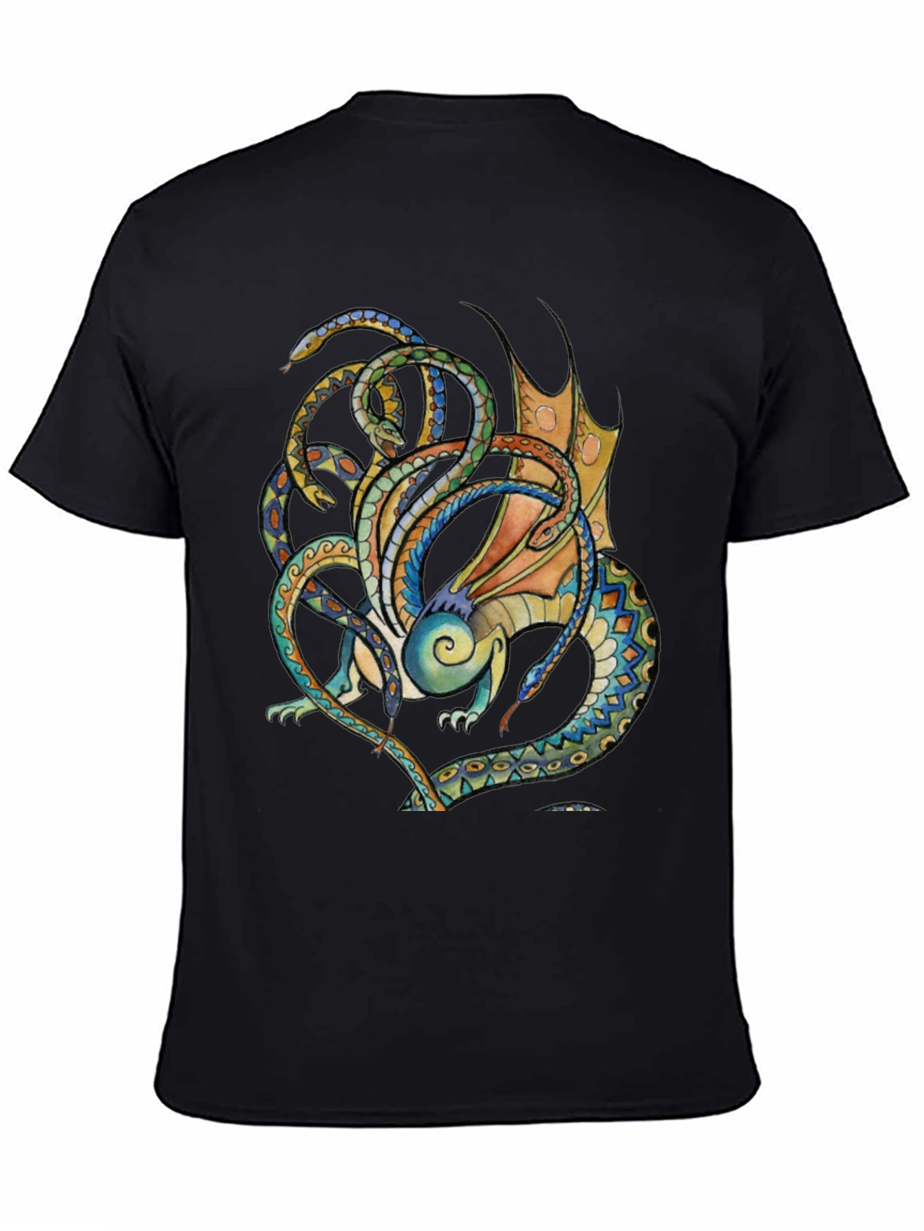 Dragon & Snakes Graphic Tee