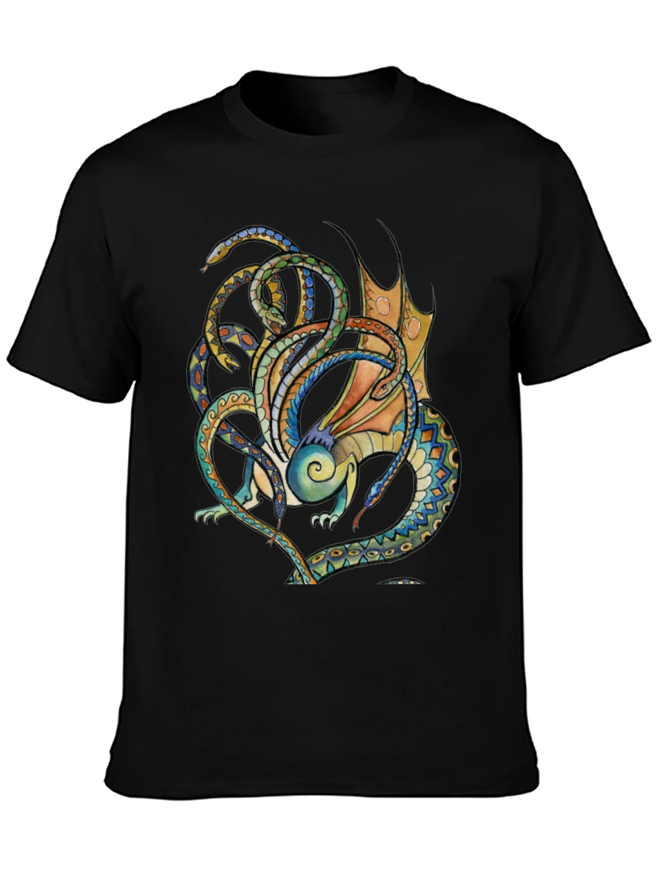 Dragon & Snakes Graphic Tee