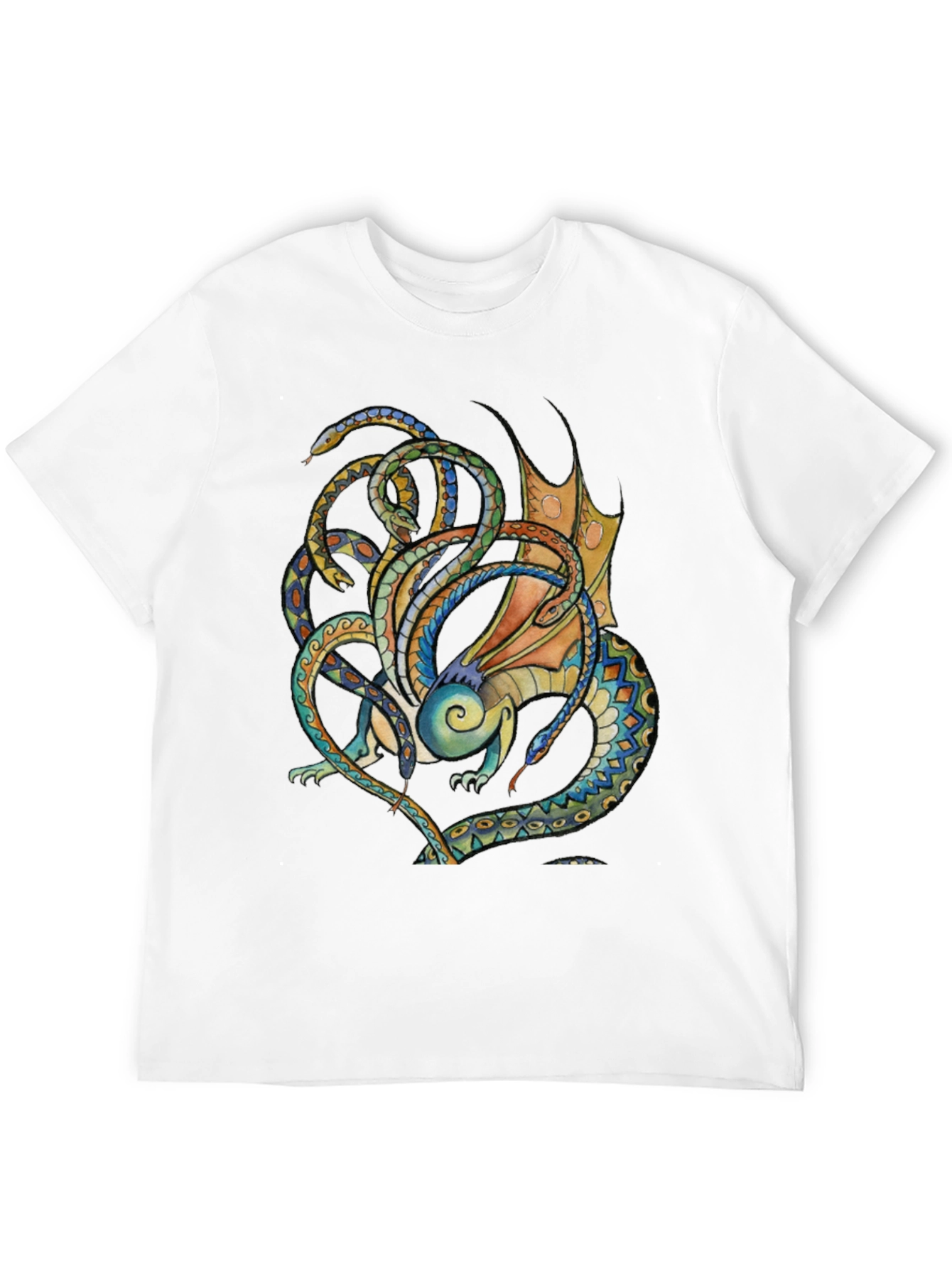 Dragon & Snakes Graphic Tee