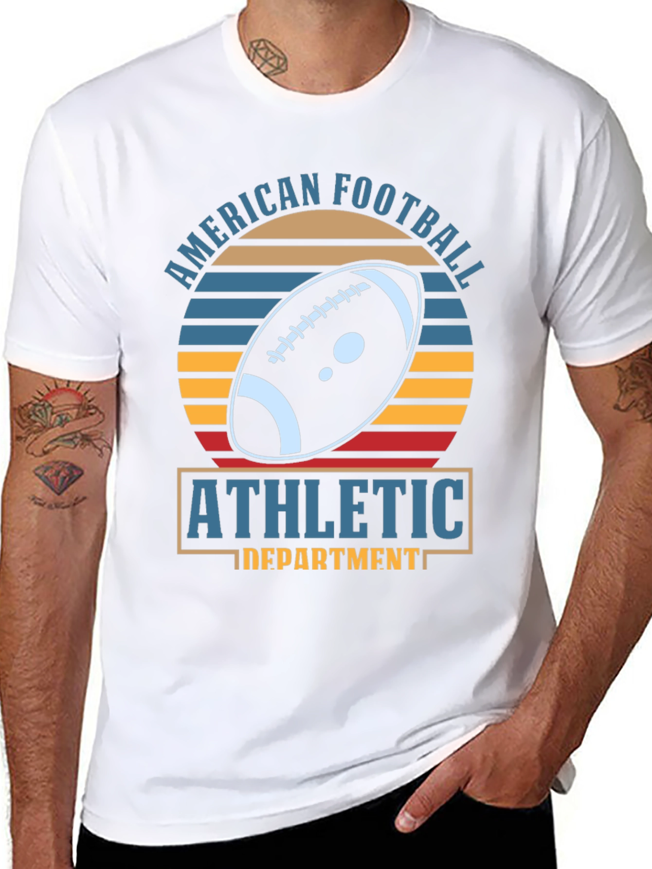 American Football Athletic Department T-Shirt